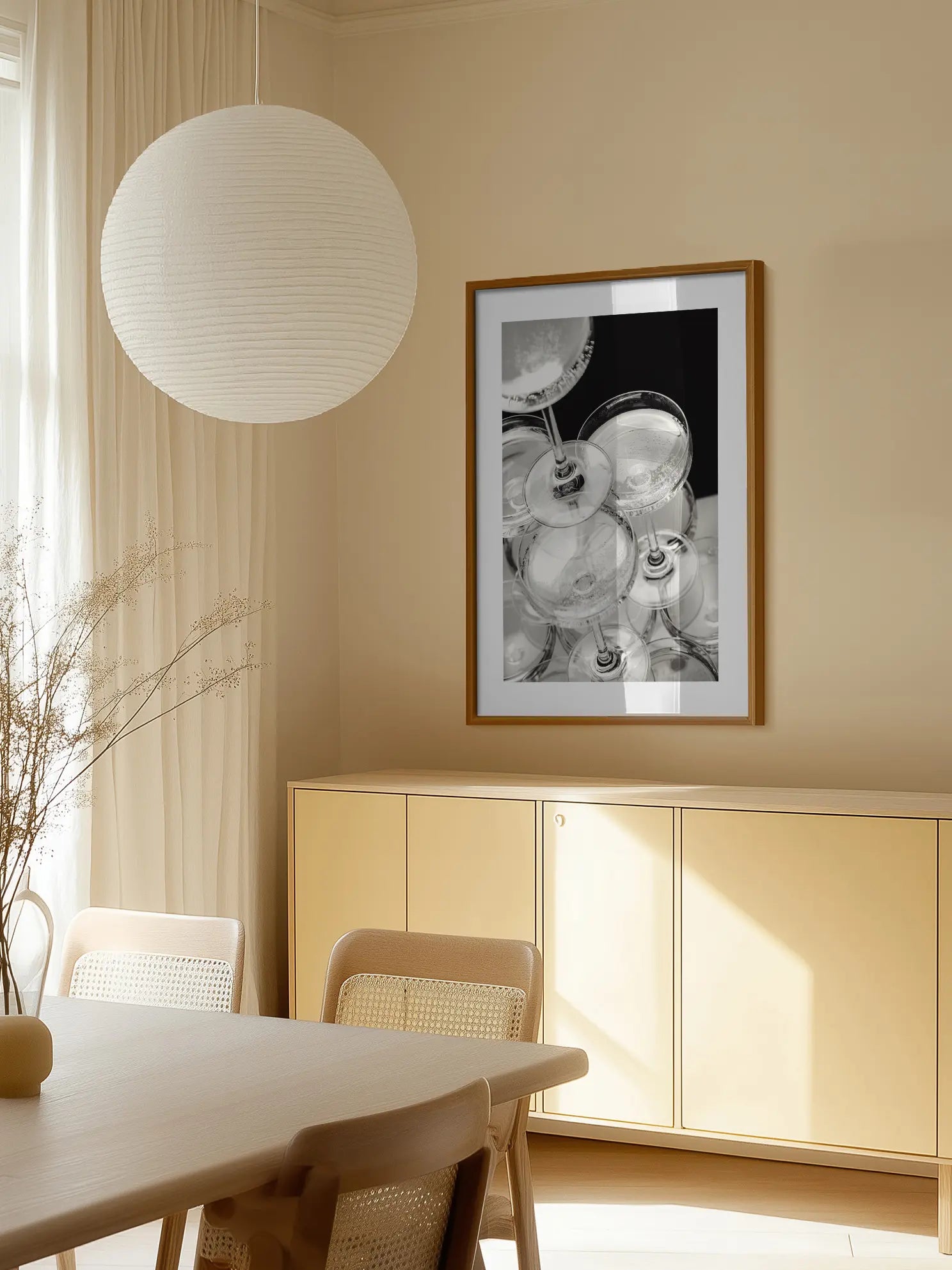Champagne Tower No1 Poster