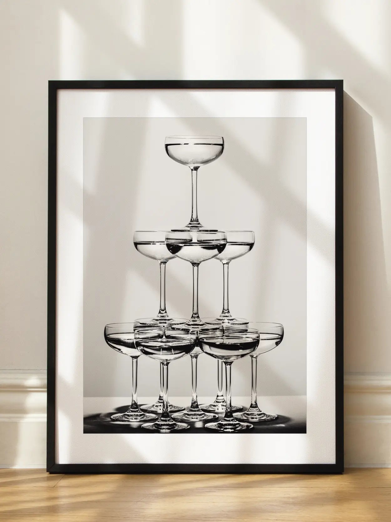 Champagne Tower No2 Poster