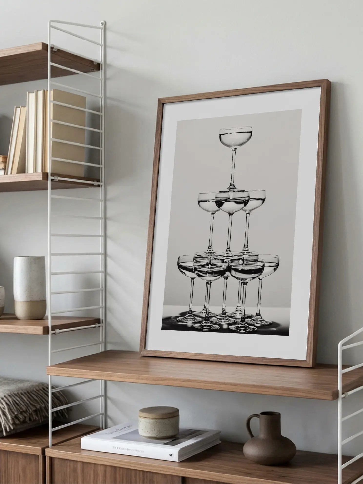 Champagne Tower No2 Poster