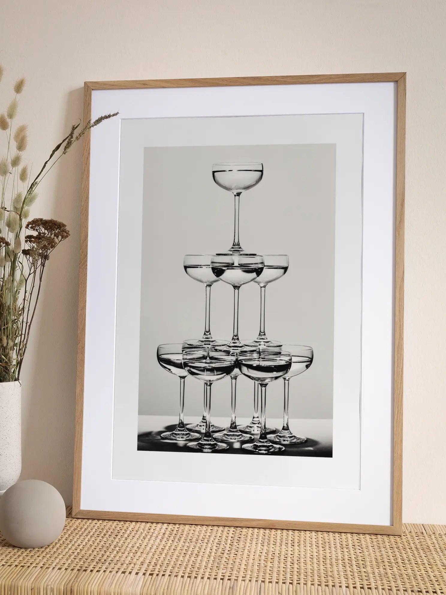 Champagne Tower No2 Poster