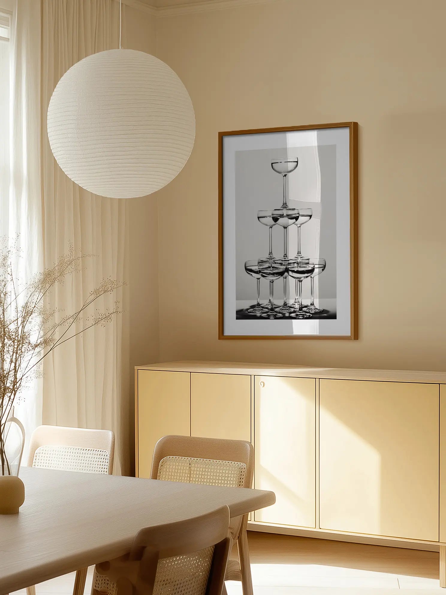 Champagne Tower No2 Poster