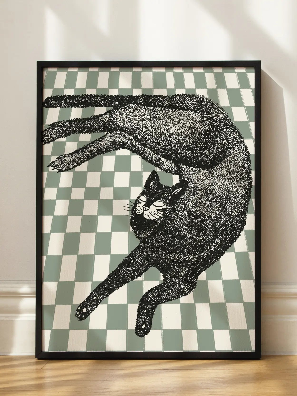 Checkered Cat