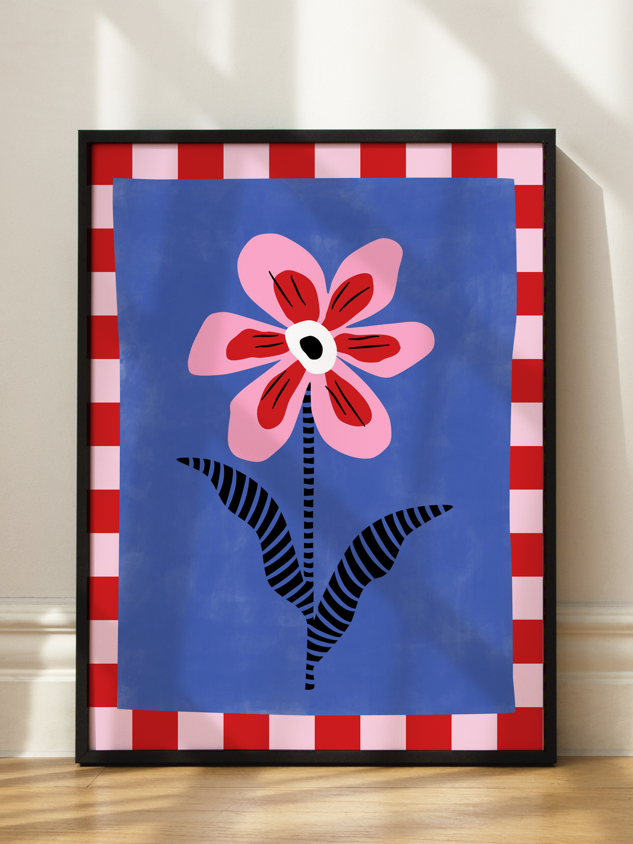Checkered Flower