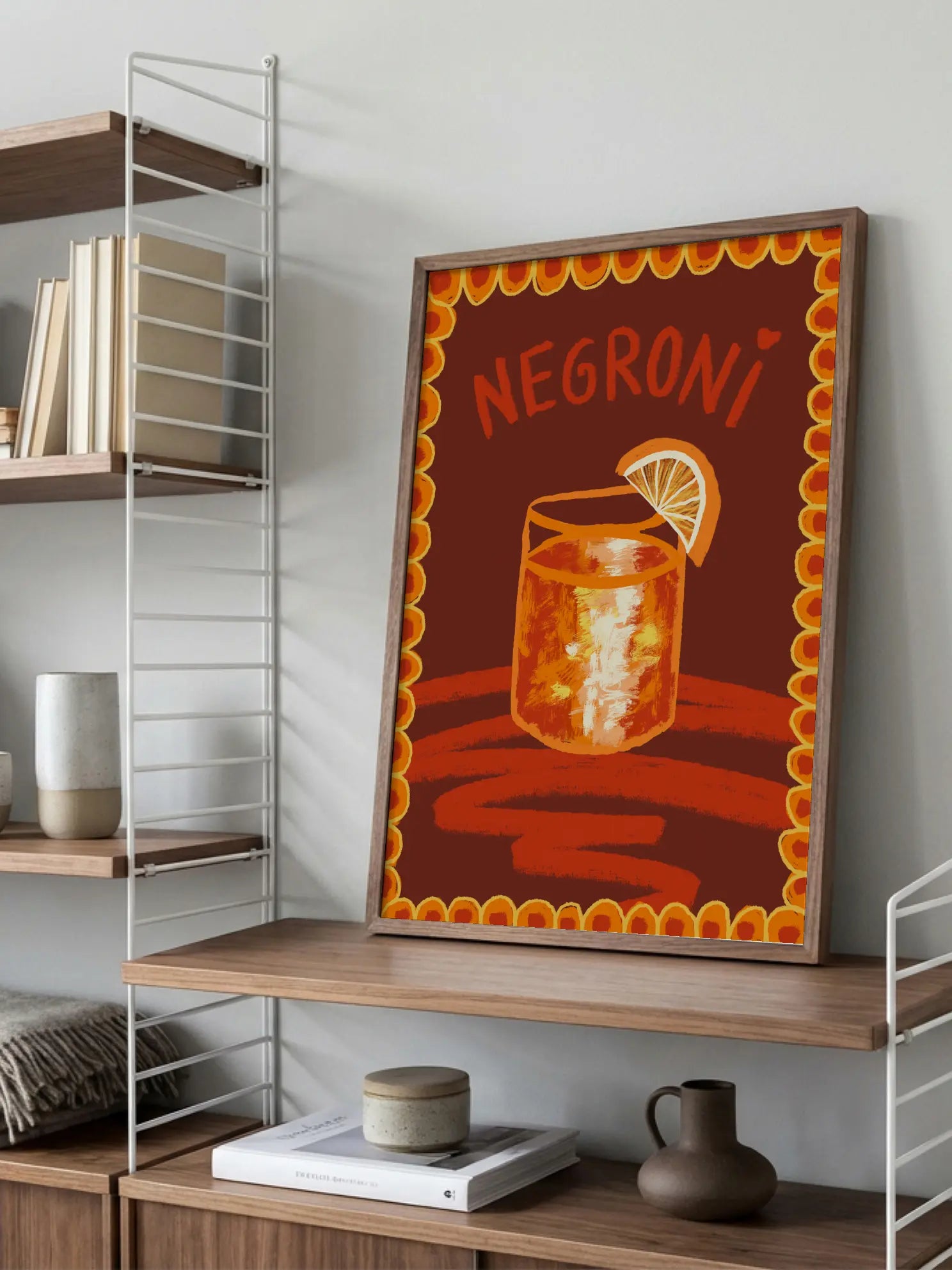 Citrus Cocktail Charm Poster