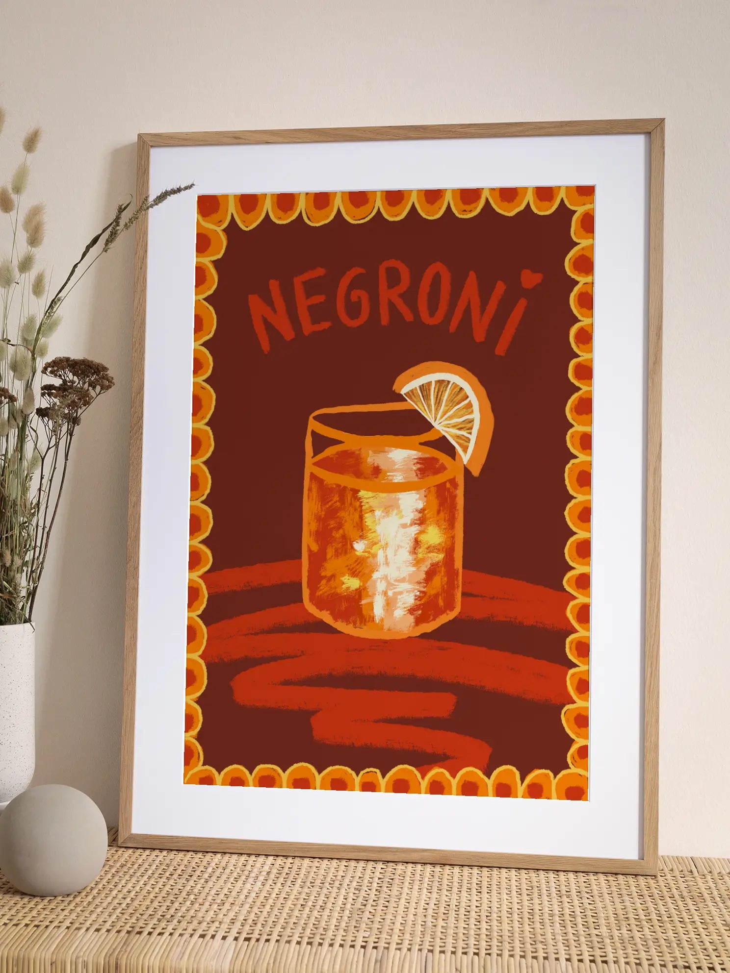 Citrus Cocktail Charm Poster