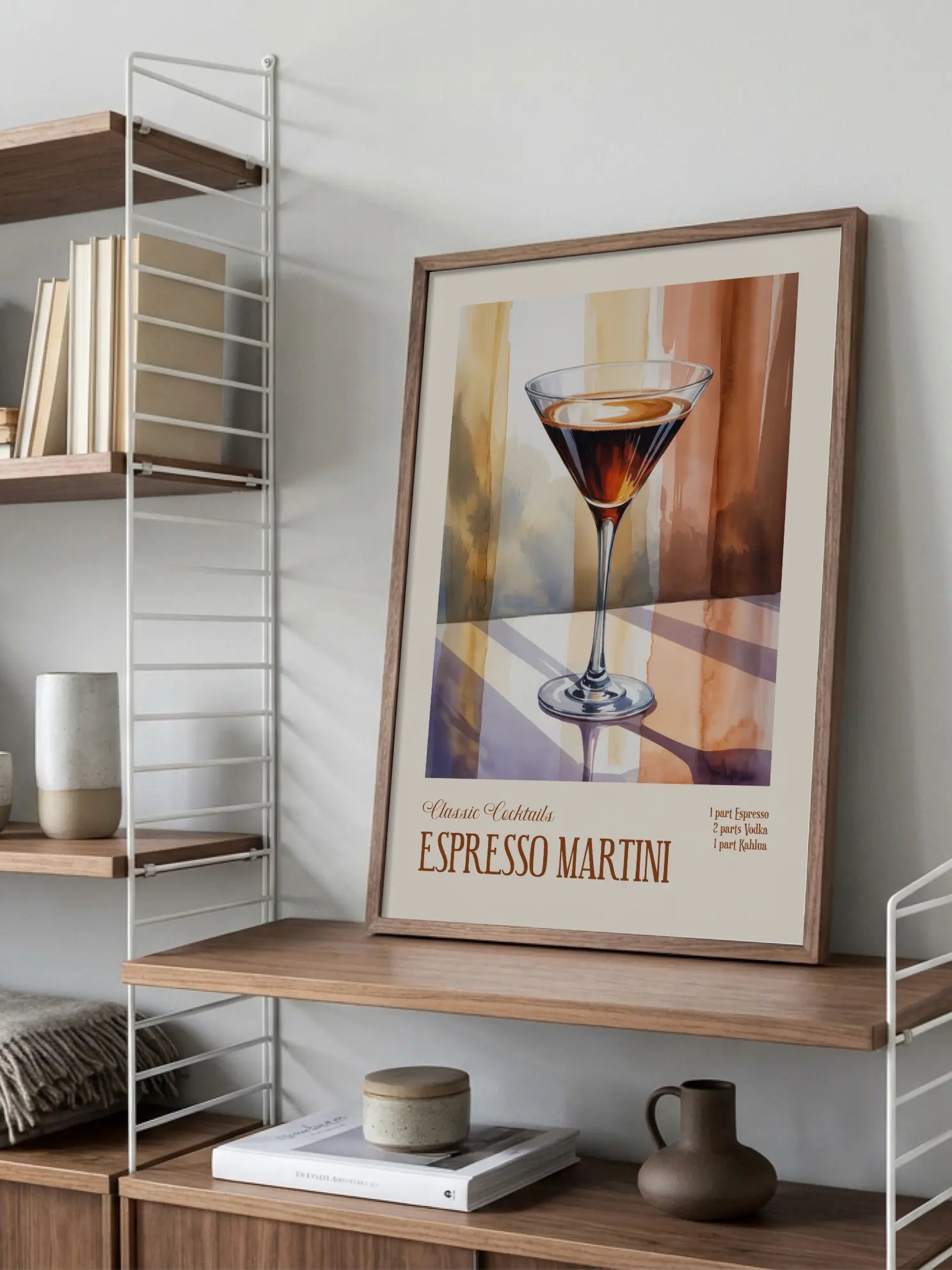 Classic Cocktails Espresso Martini Poster