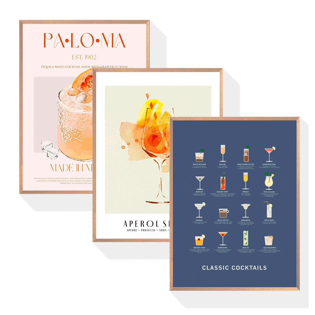Cocktail Poster Bundle