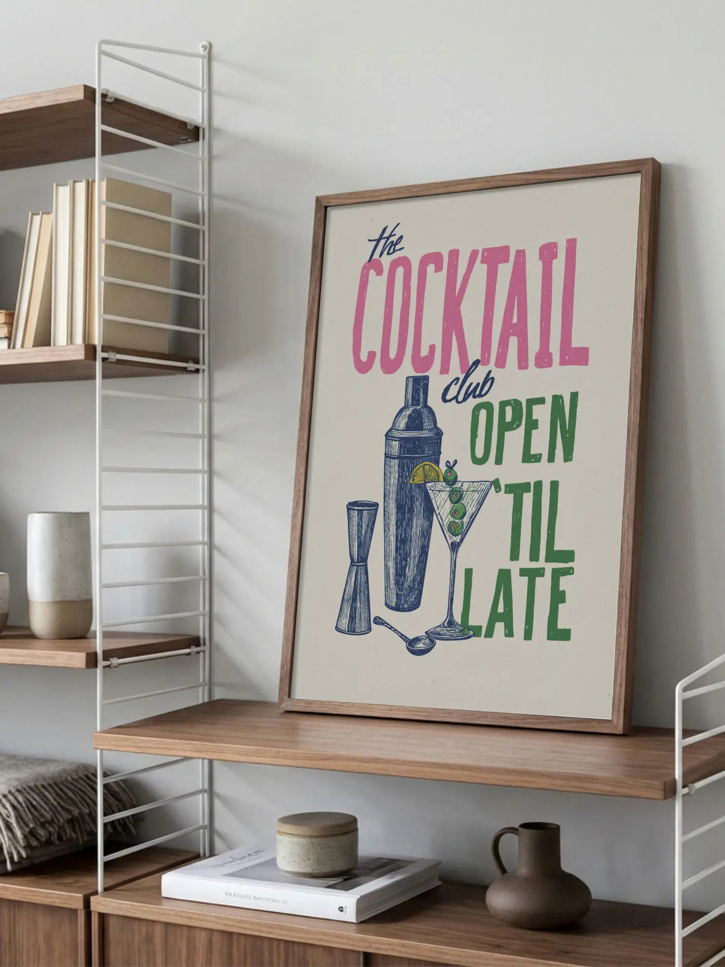 Cocktail Club Poster
