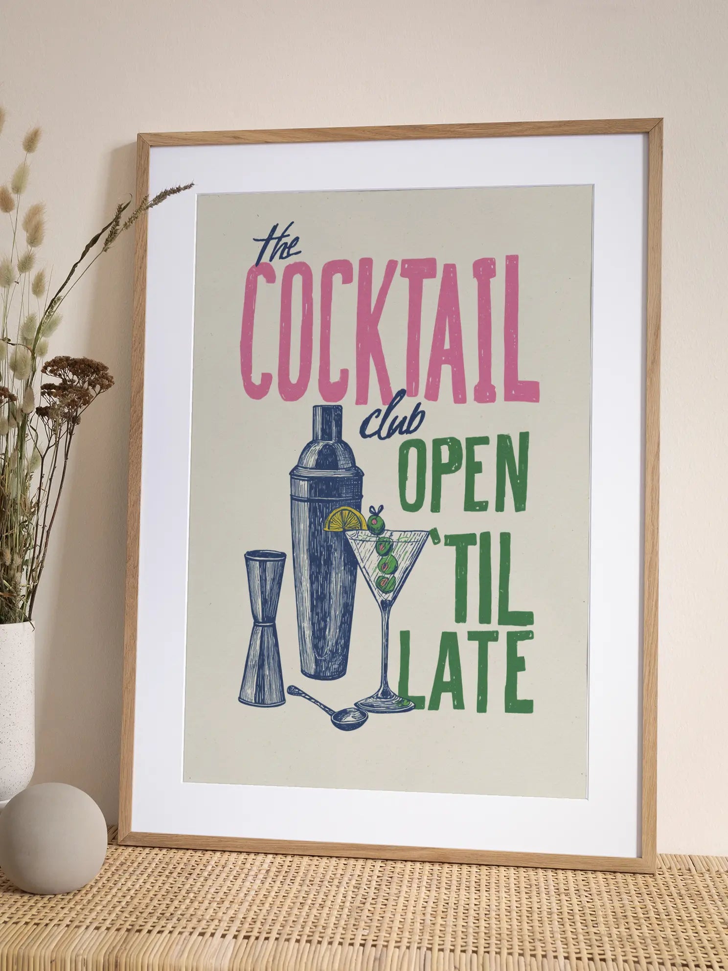 Cocktail Club Poster