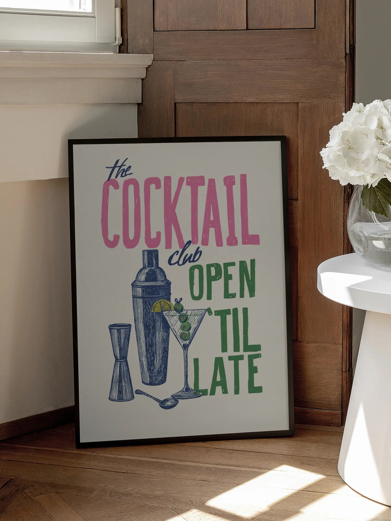 Cocktail Club Poster
