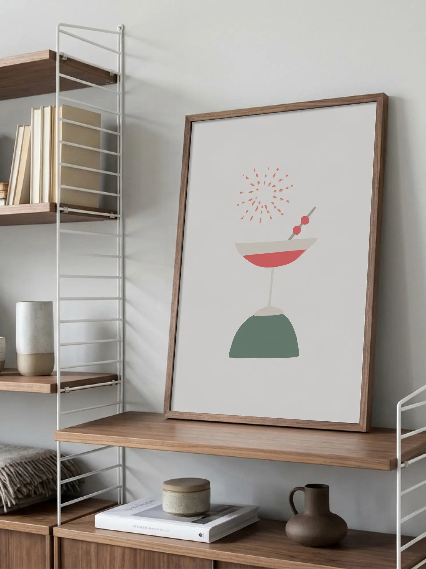 Cocktail Firework Poster