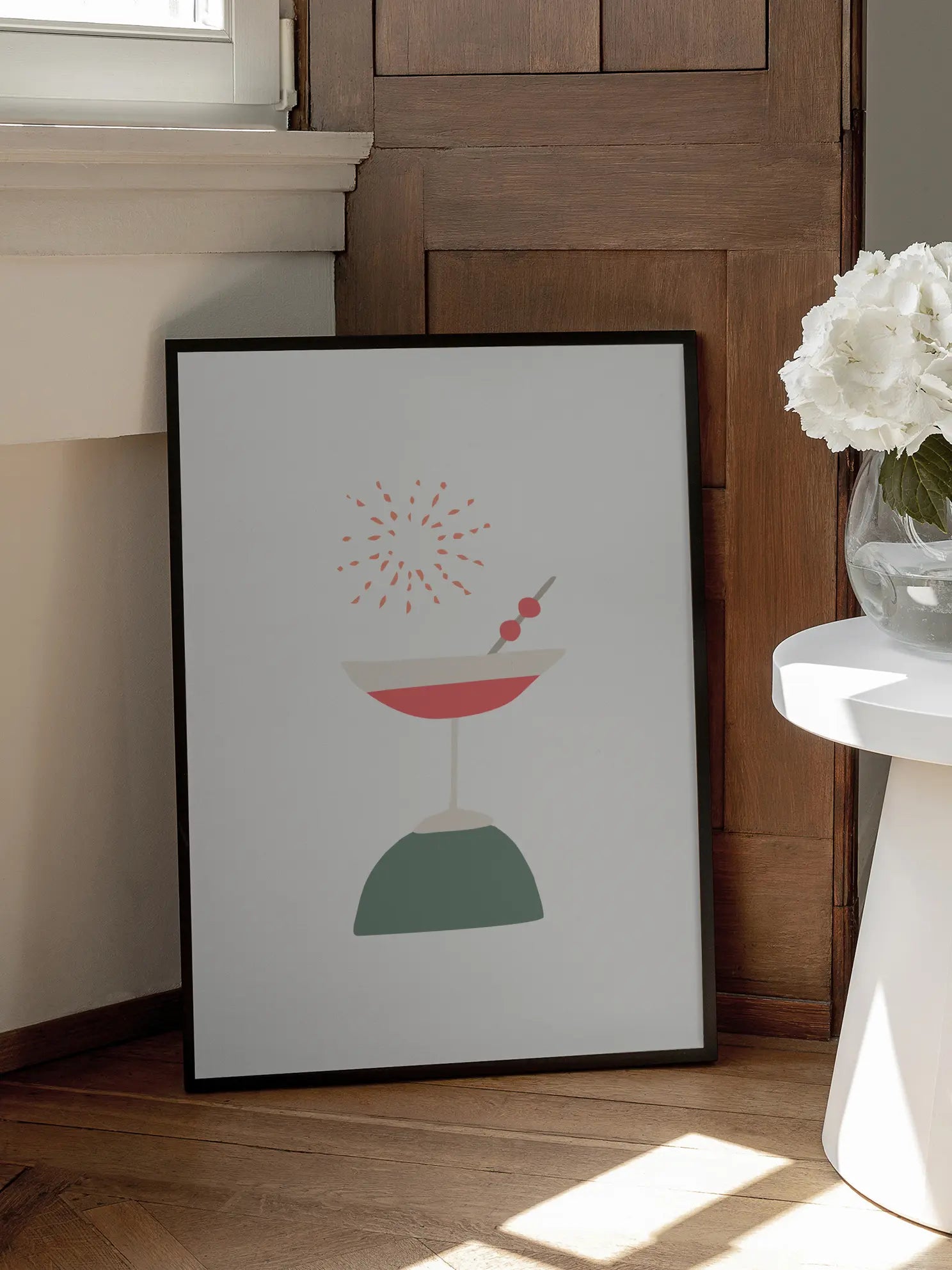 Cocktail Firework Poster