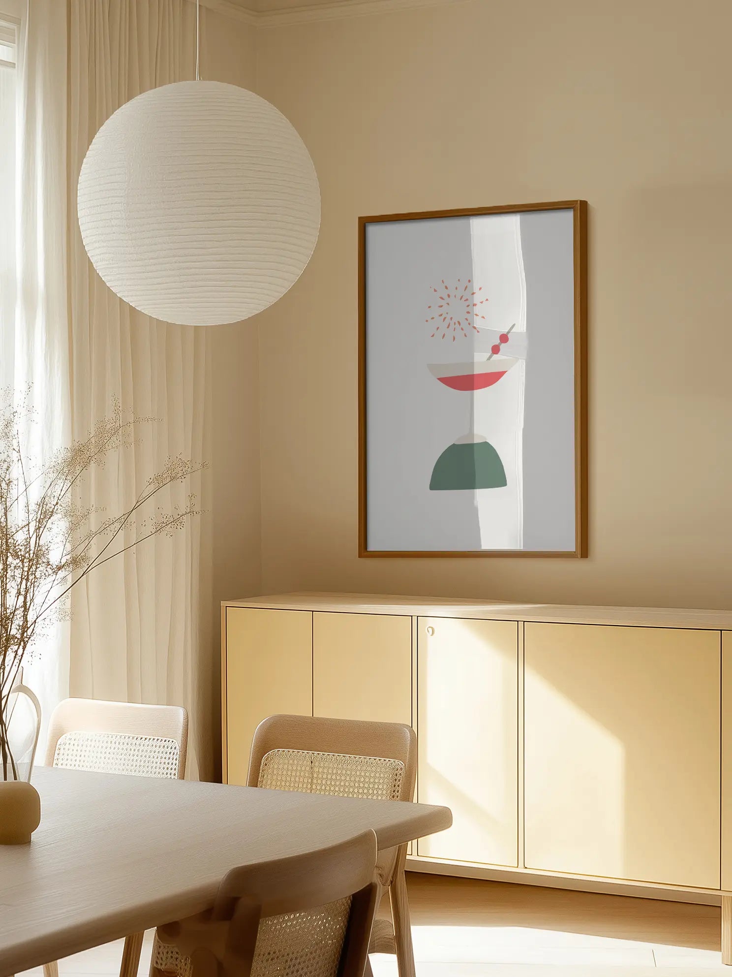Cocktail Firework Poster