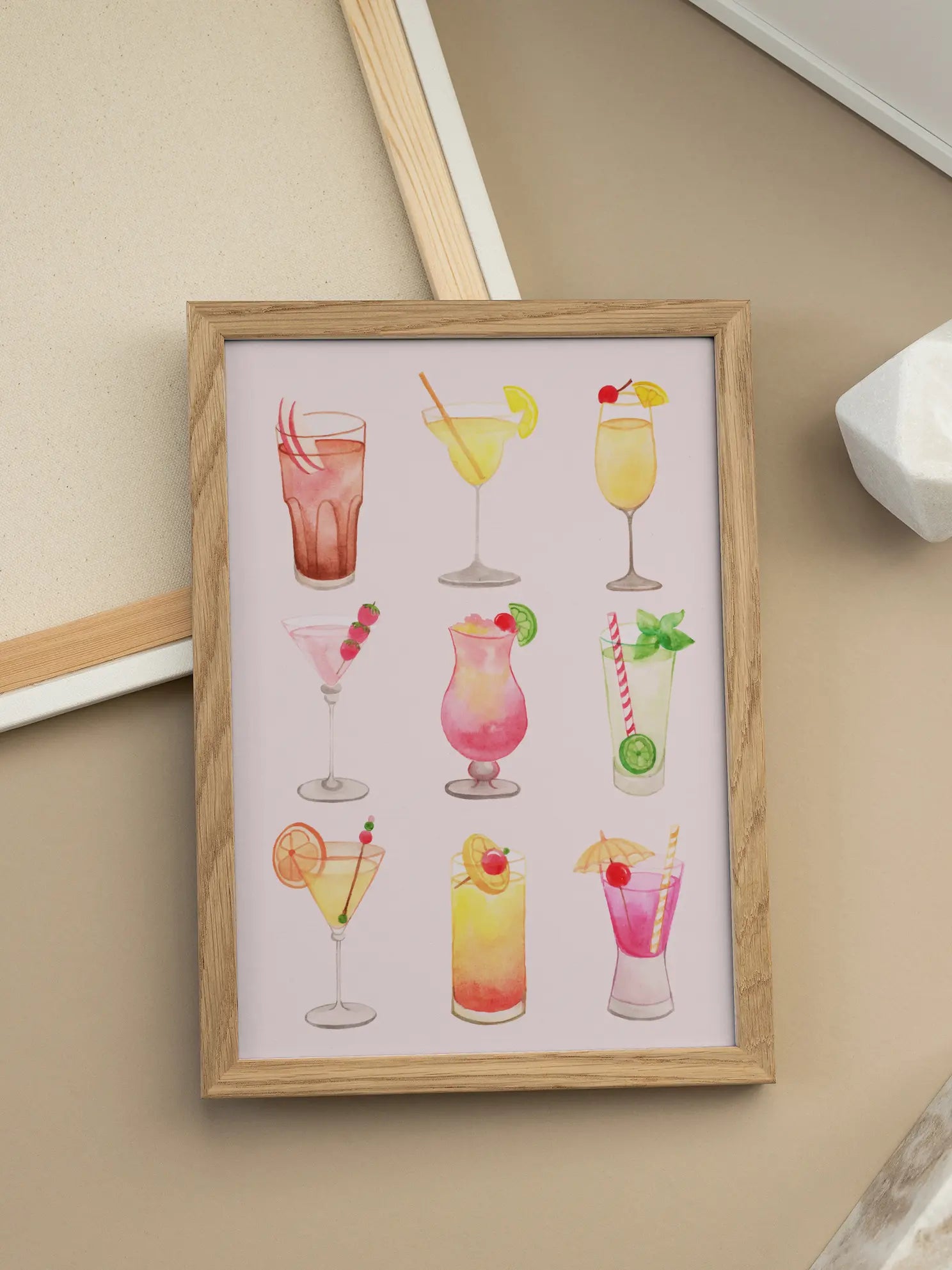 Cocktail Menu Poster