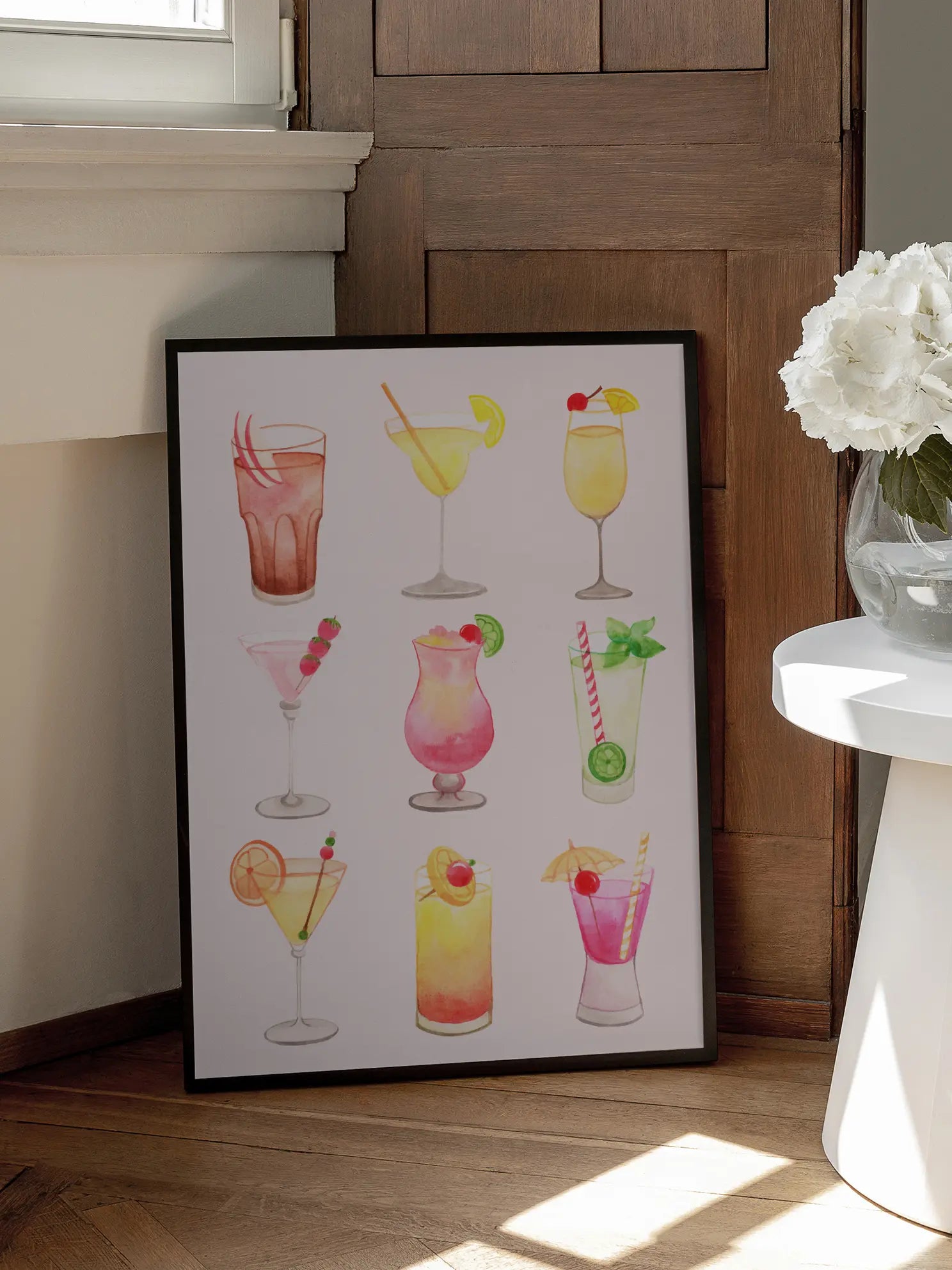 Cocktail Menu Poster