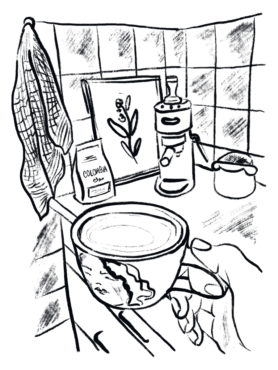 Coffee Corner Poster
