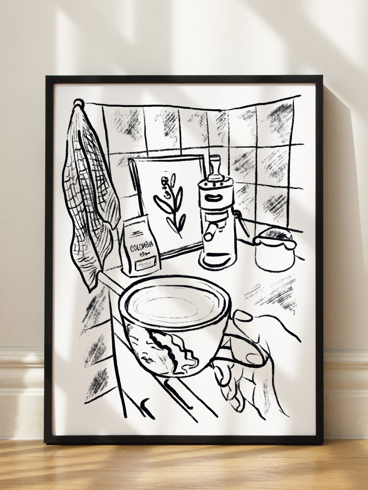 Coffee Corner Poster