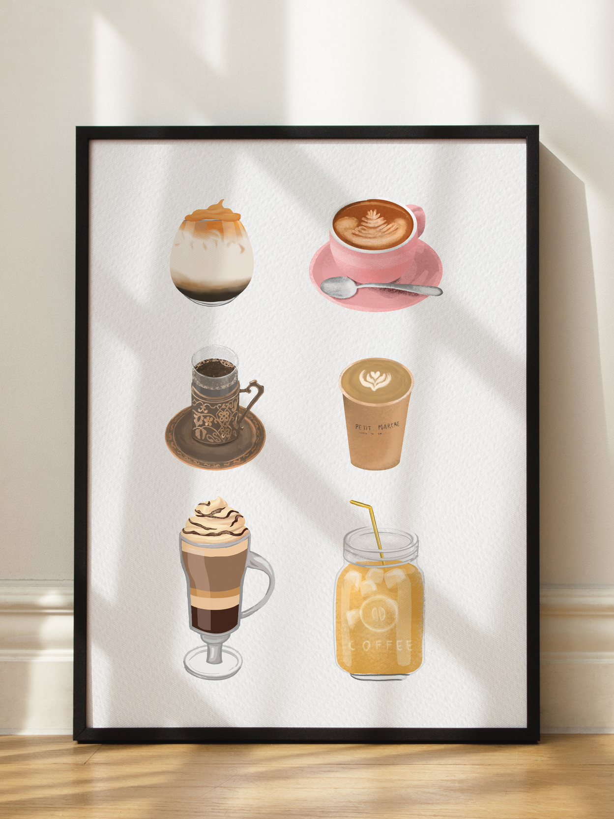 Coffee Menu Poster