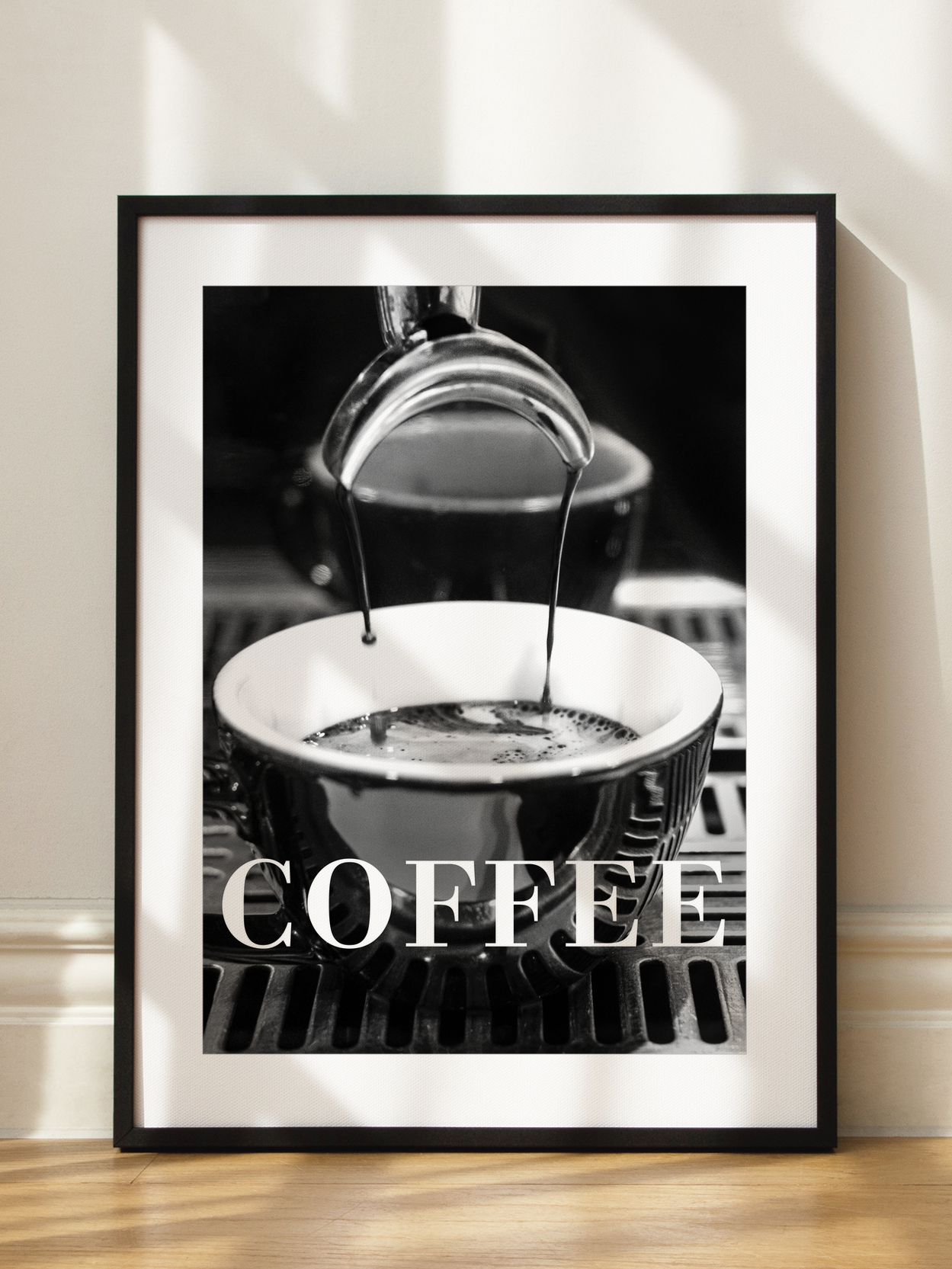 Coffee Pouring Tasse Moment Poster