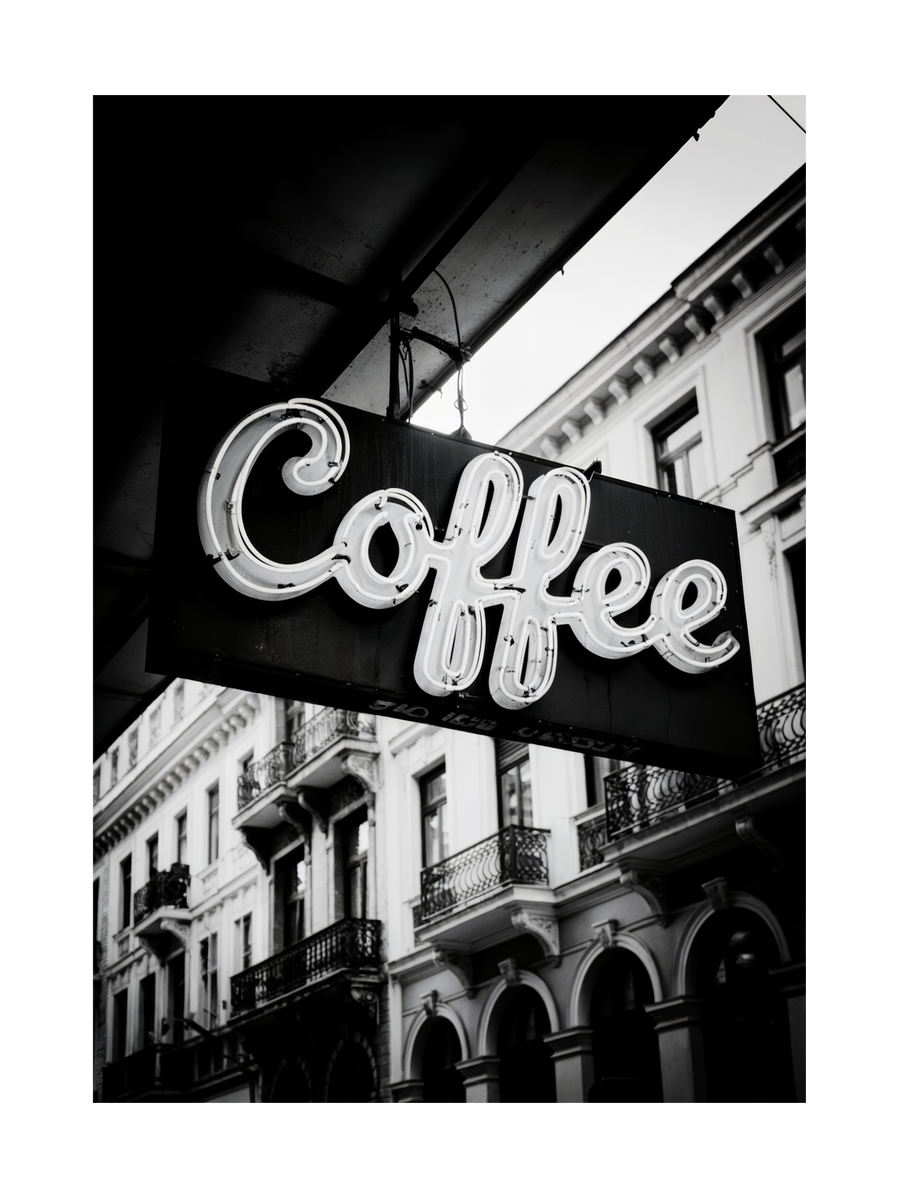 Coffee Sign Poster