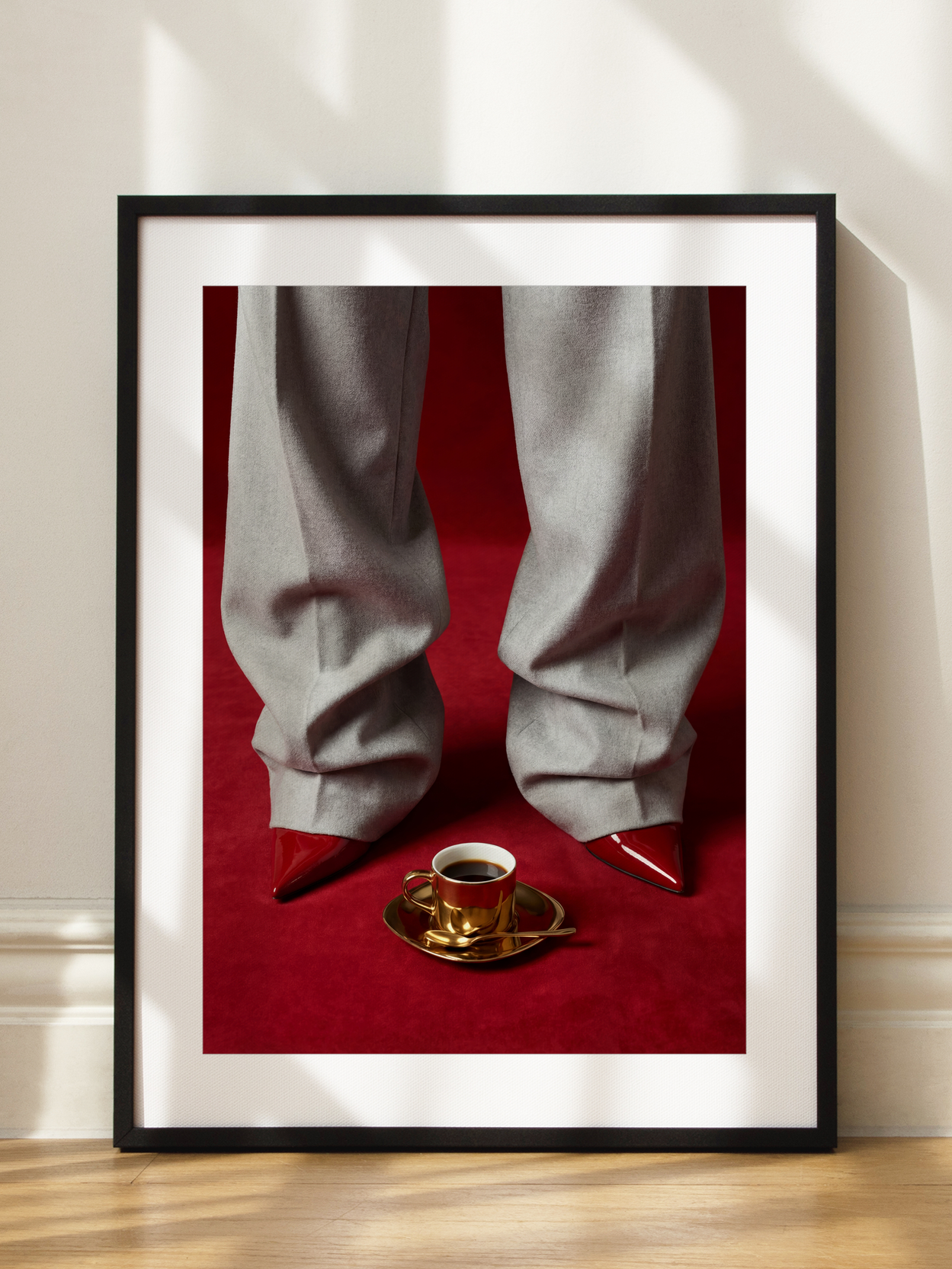 Coffee and Red Shoes