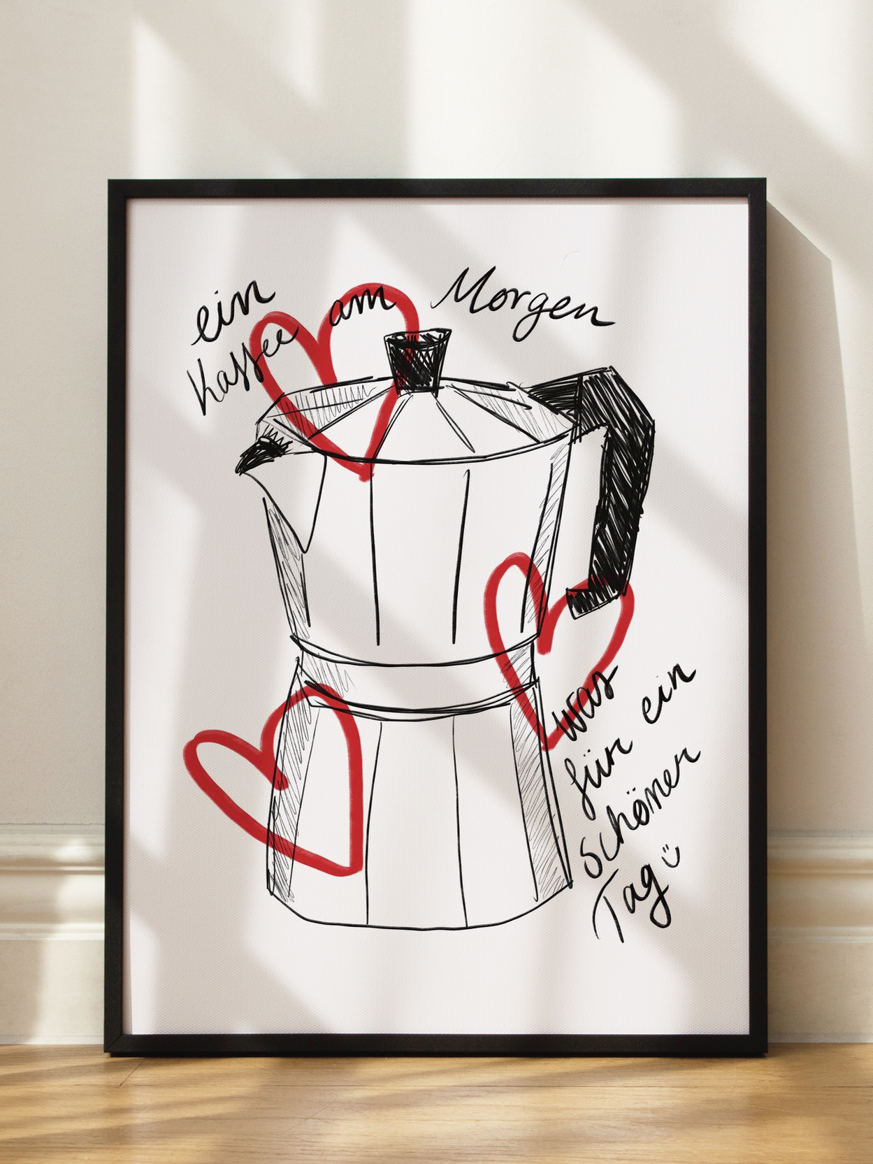 Coffee in the Morning Poster