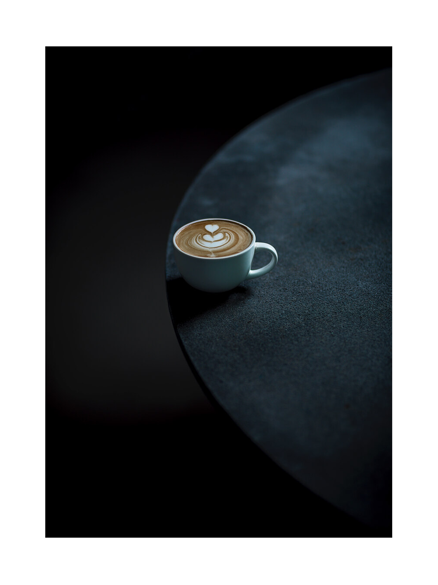 Coffee on Table Poster