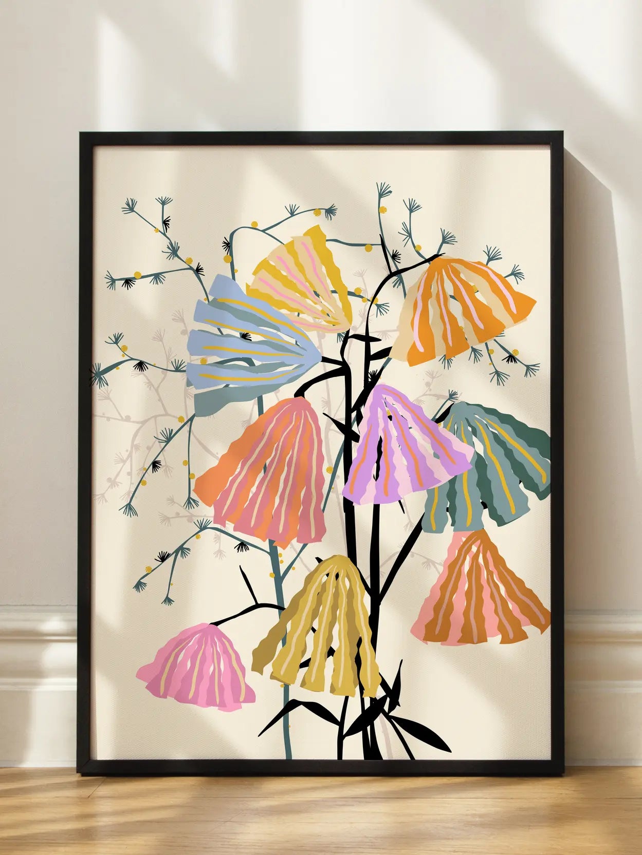 Colorful Bell Flowers