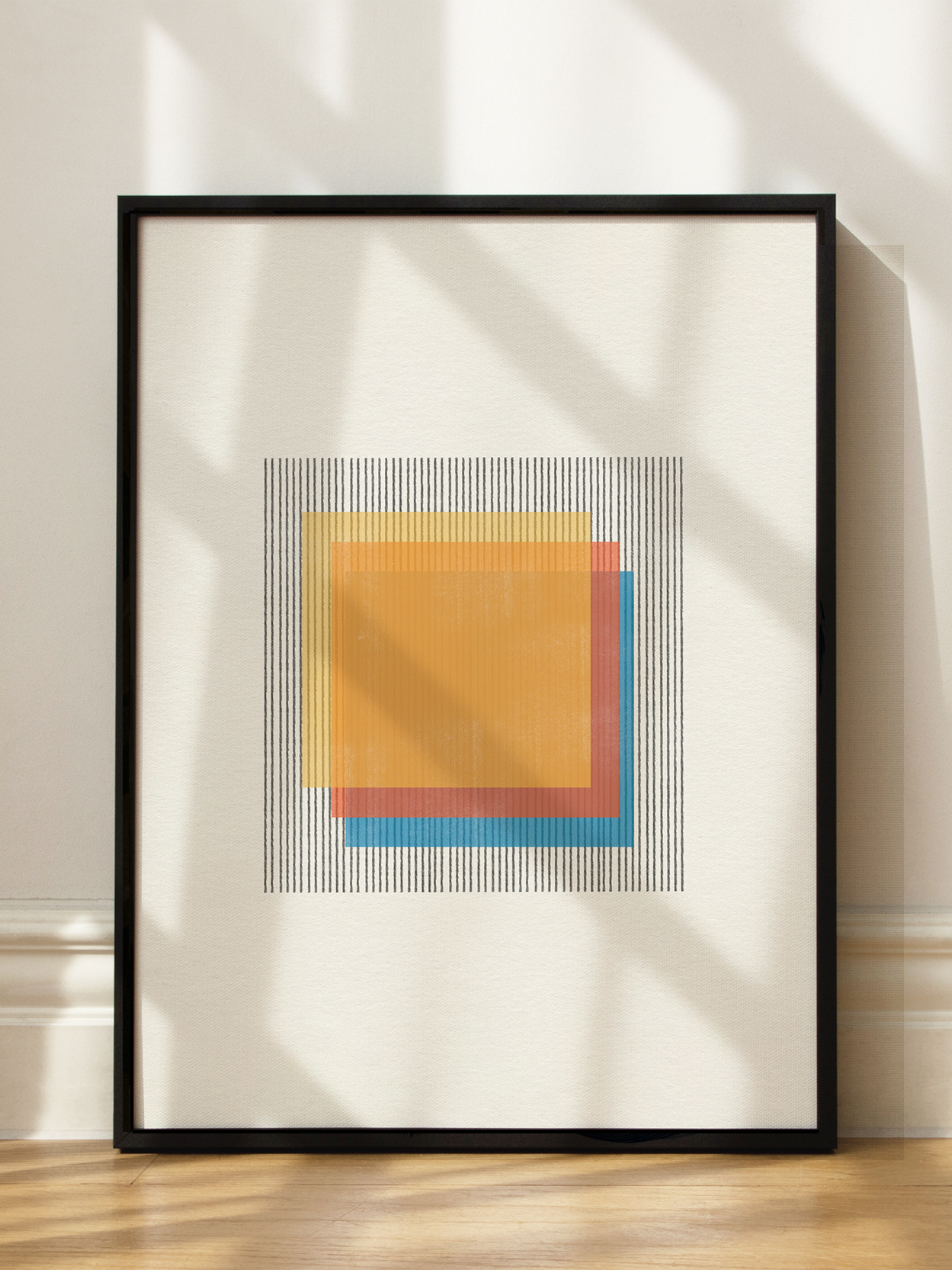 Colorful Geometry No2 Poster