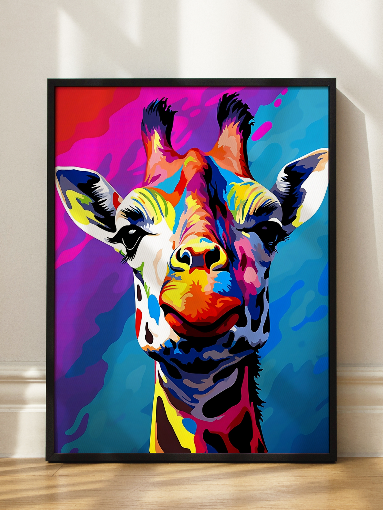 Colorful Giraffe