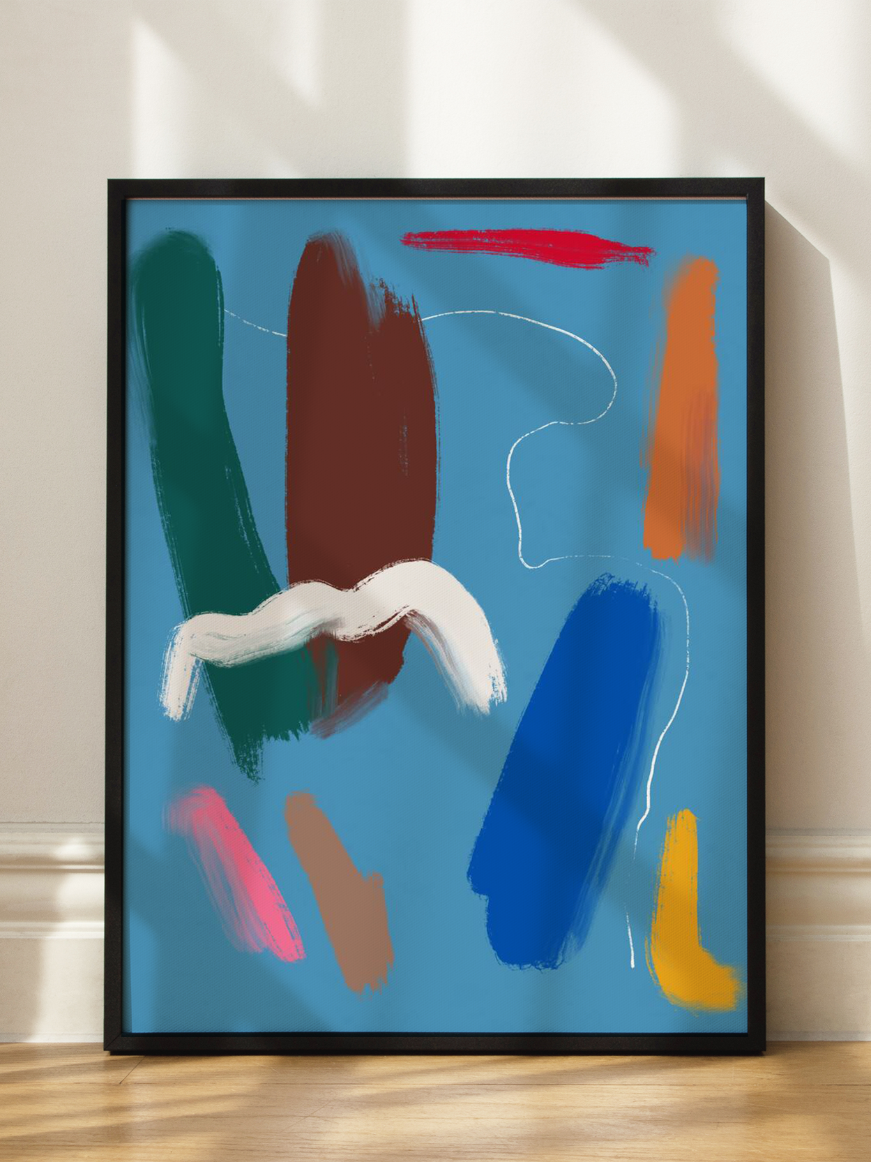 Colorful Paint Strokes