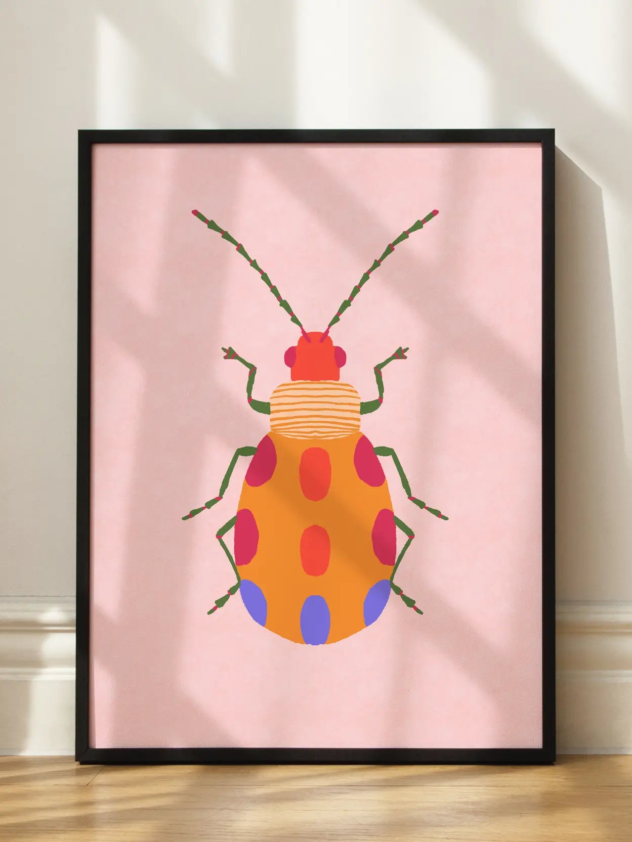 Colorful Spotted Bug Illustration