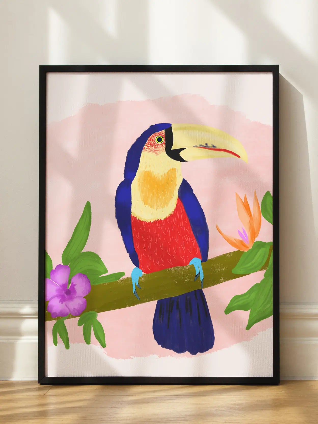 Colorful Toucan Bird Poster