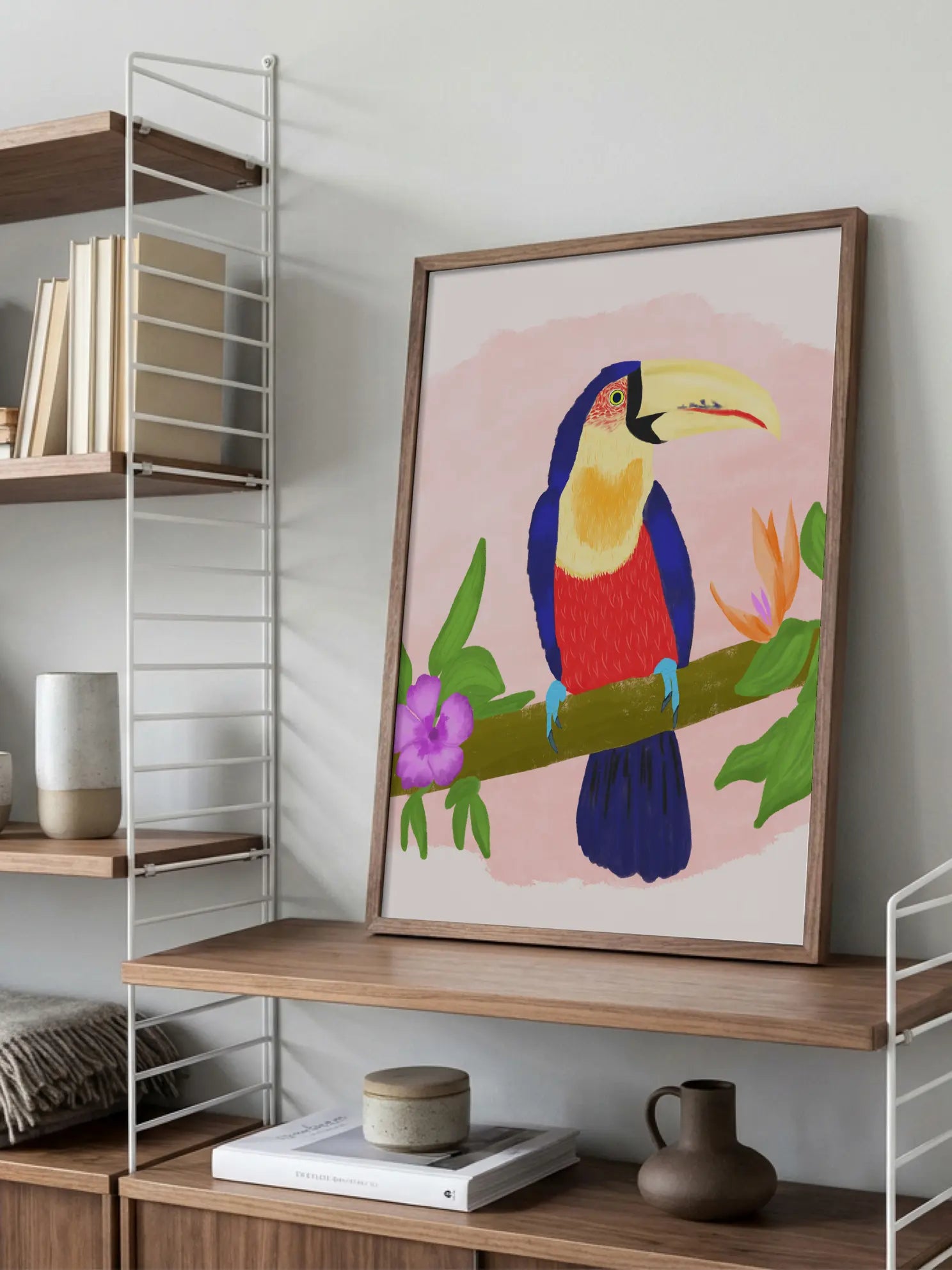 Colorful Toucan Bird Poster