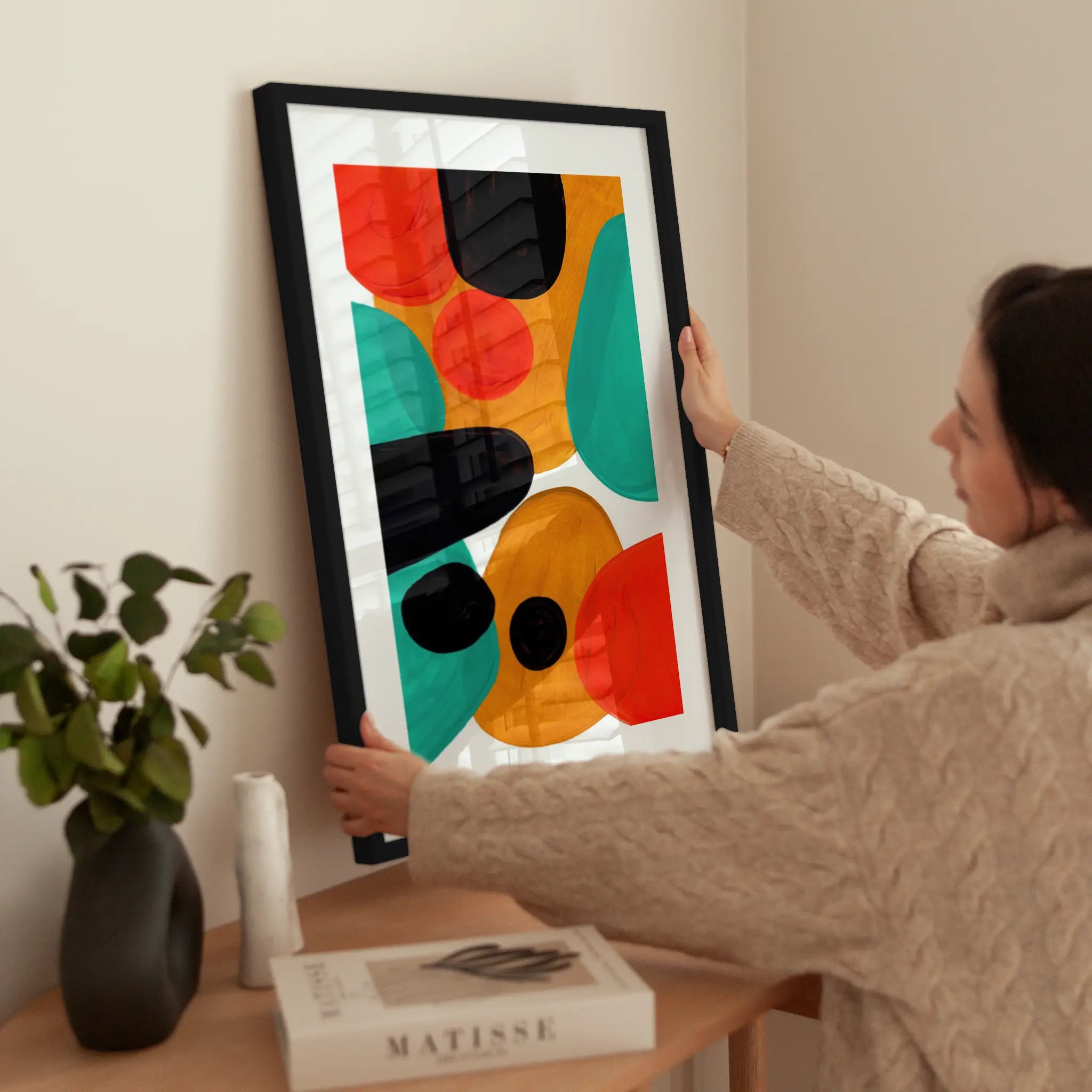 Colors of Life wird aufgehängt