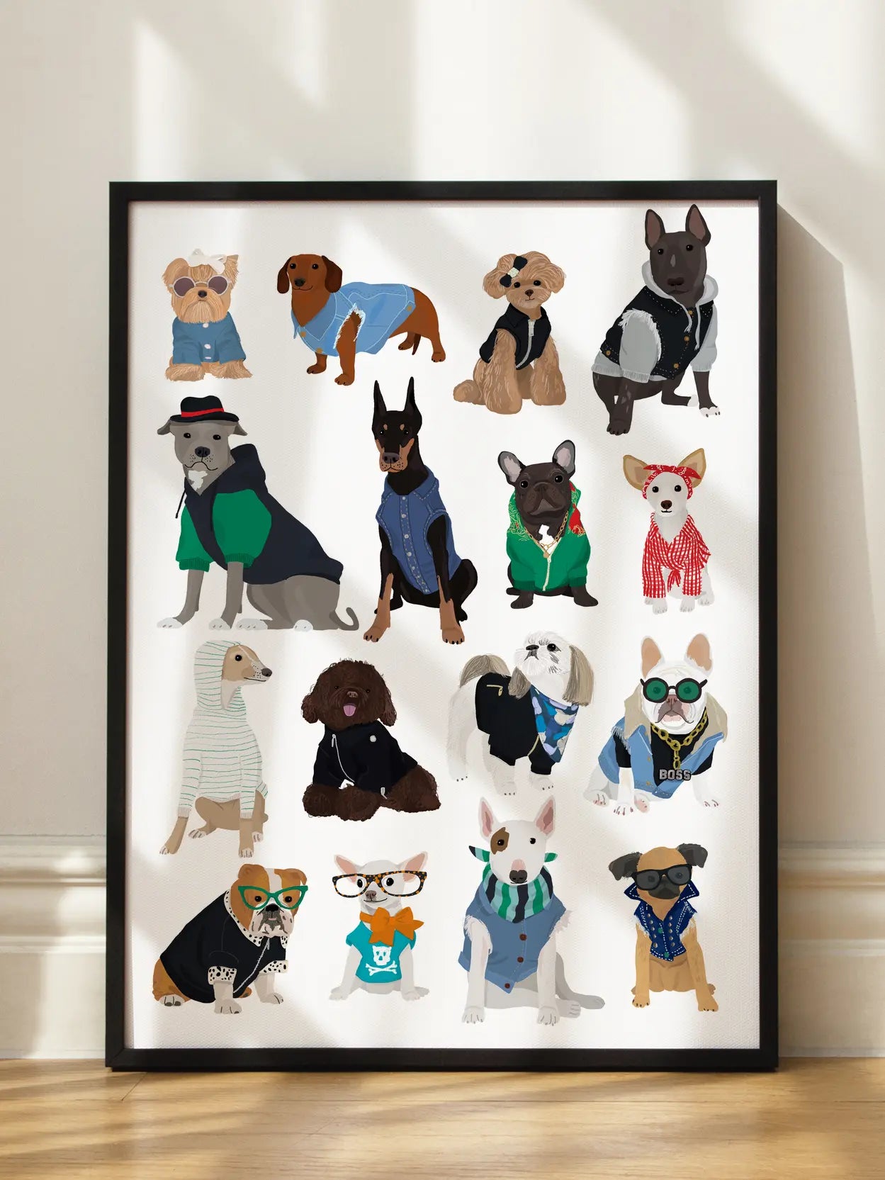 Cool Dogs Poster