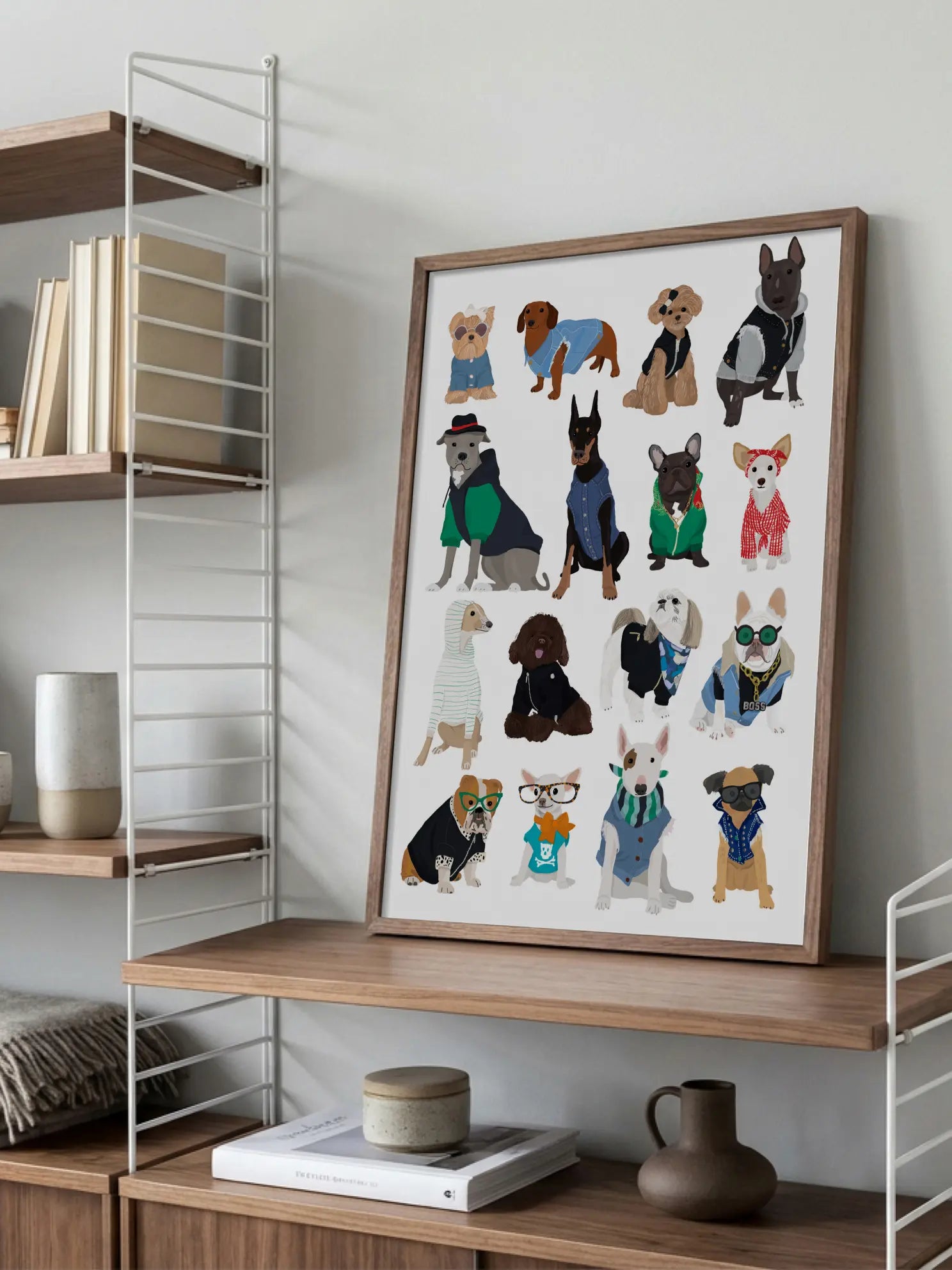 Cool Dogs Poster