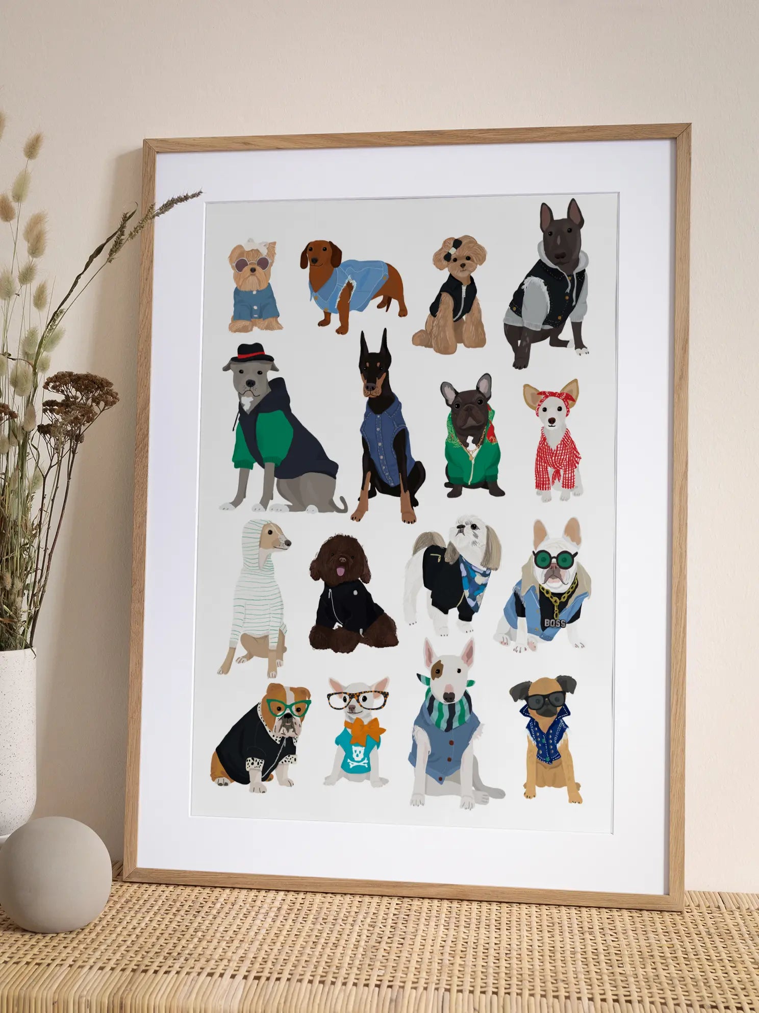 Cool Dogs Poster