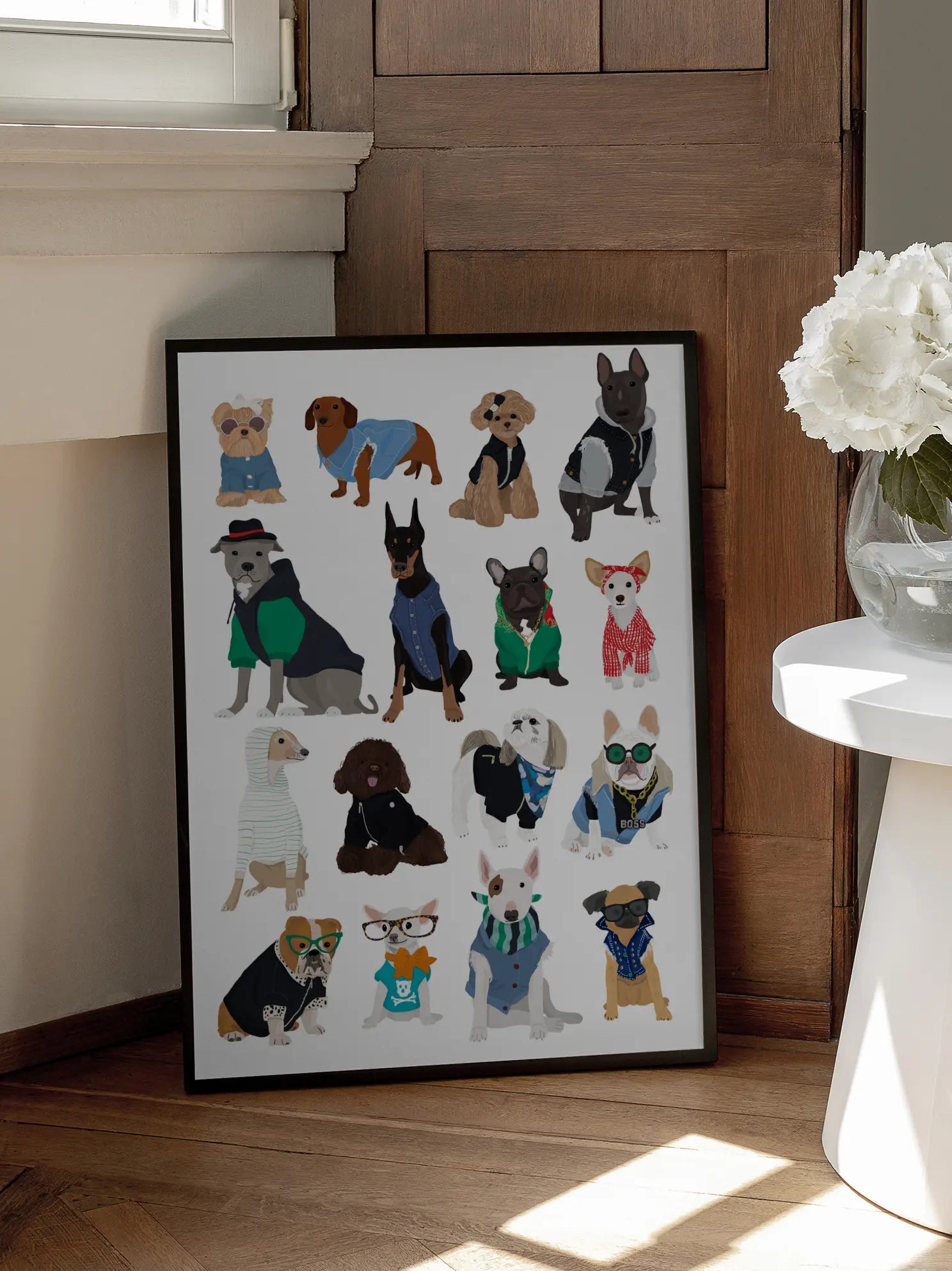 Cool Dogs Poster