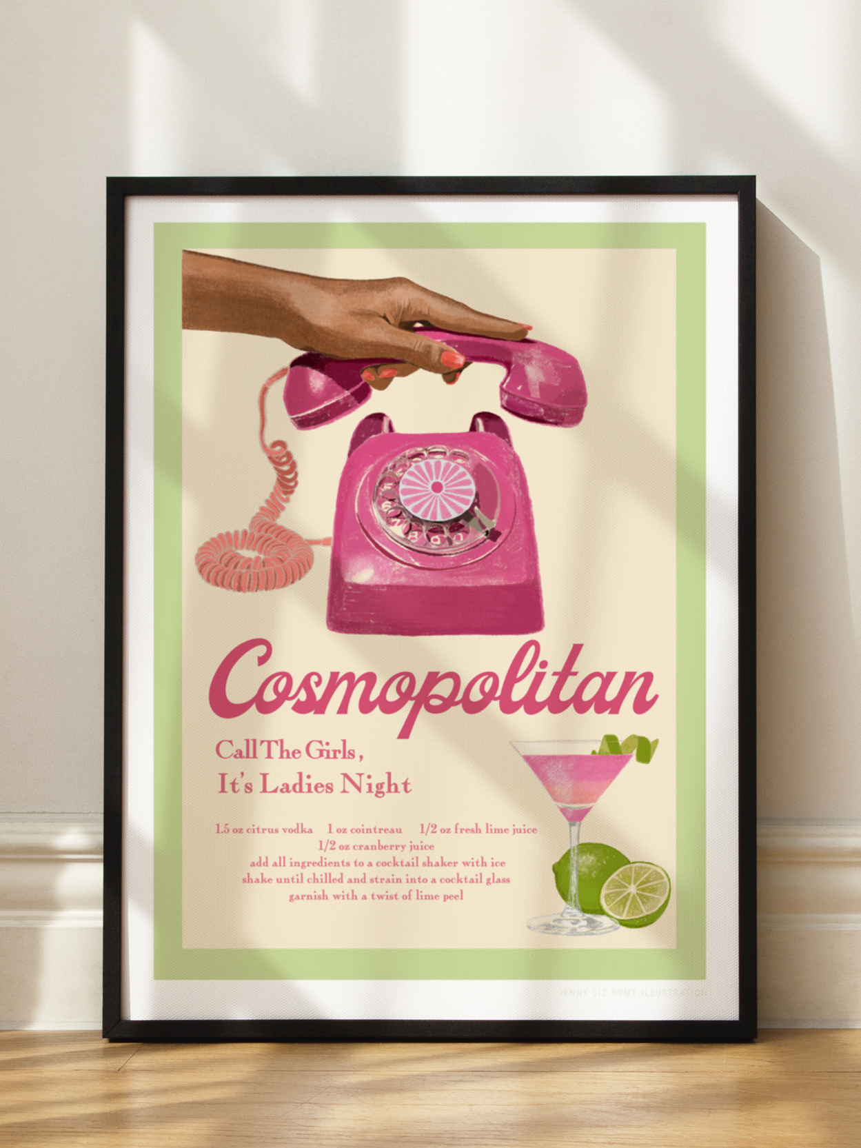 Cosmopolitan Cocktail Red