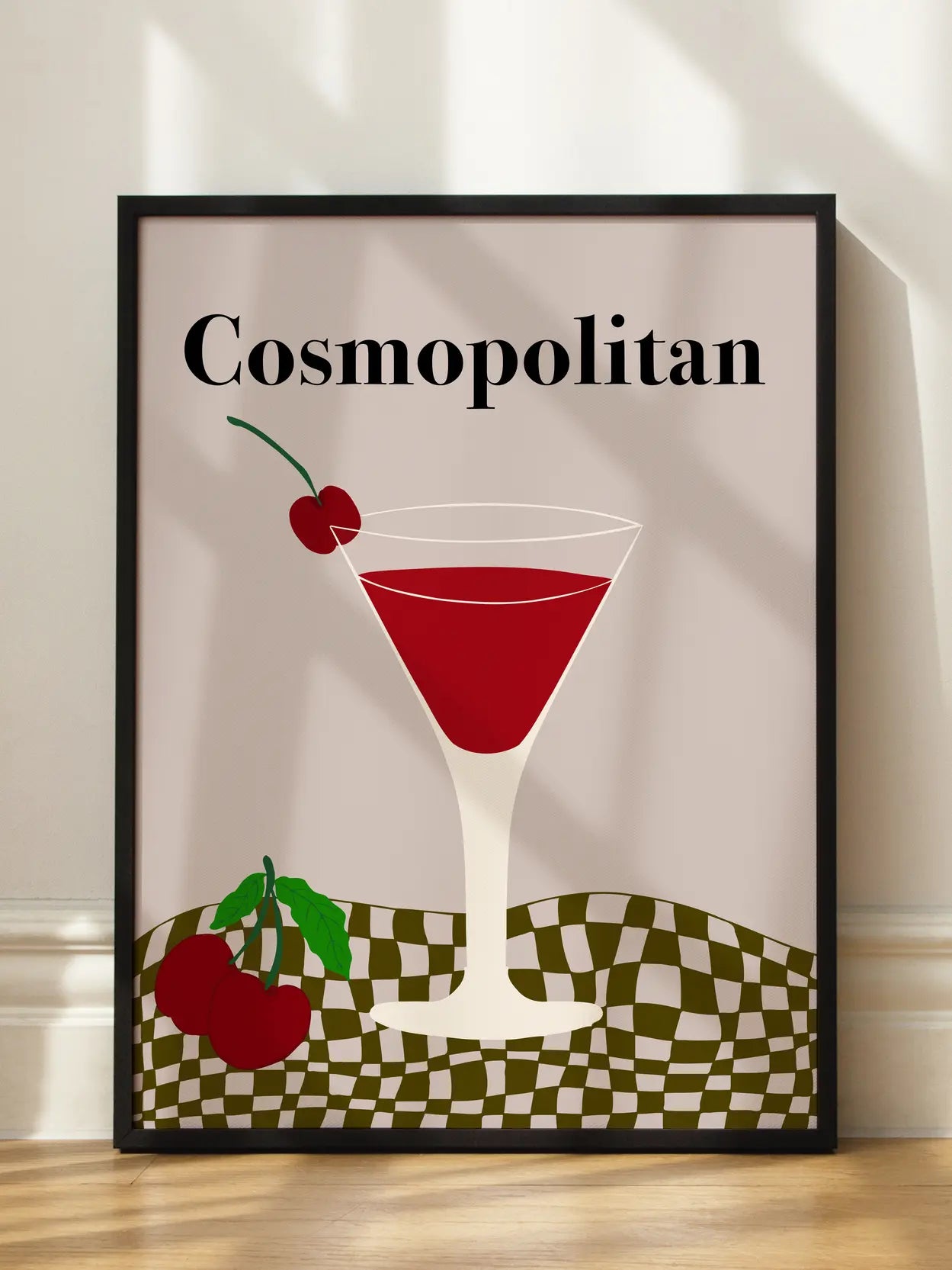 Cosmopolitan Minimalist Poster