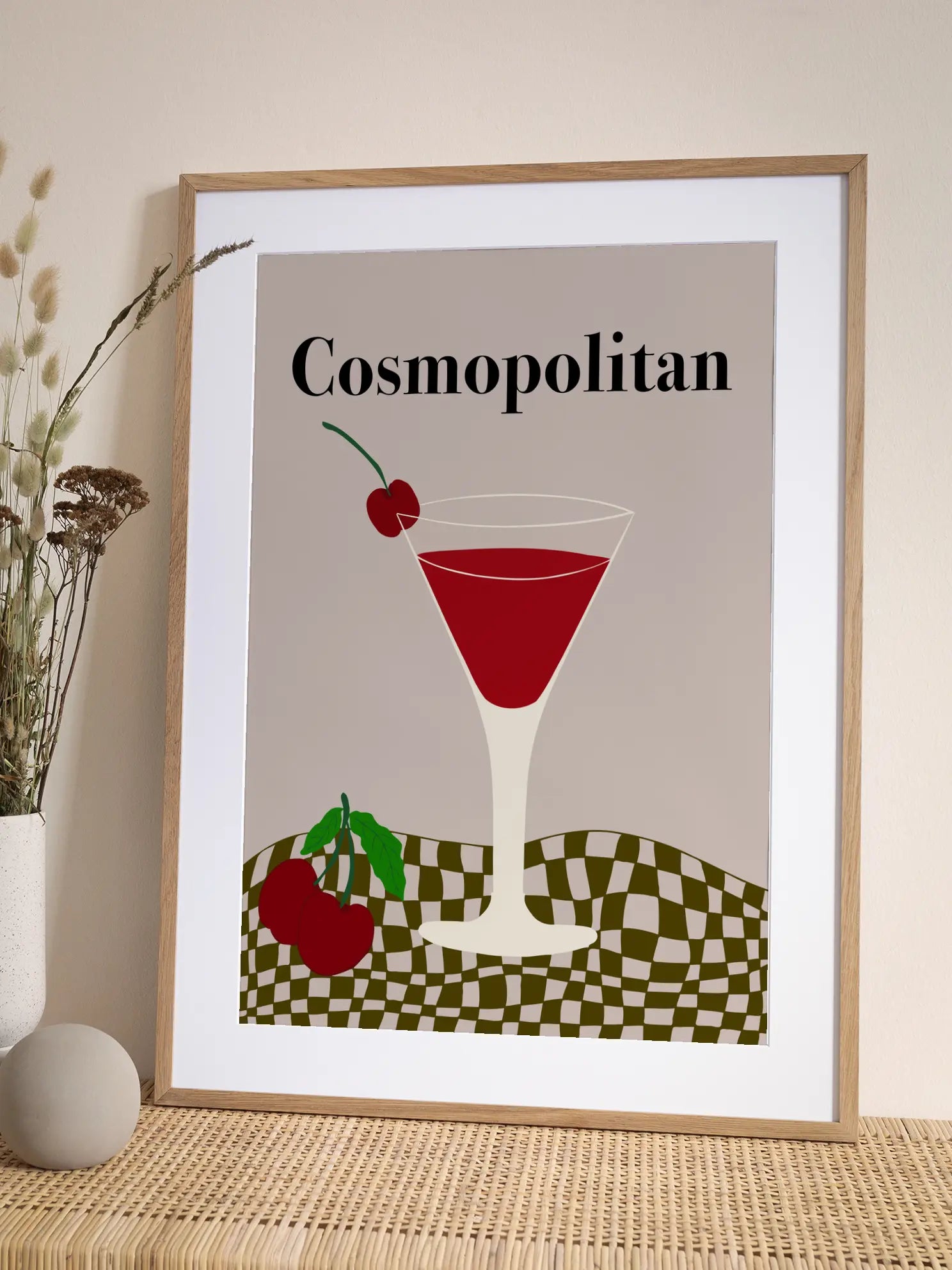 Cosmopolitan Minimalist Poster