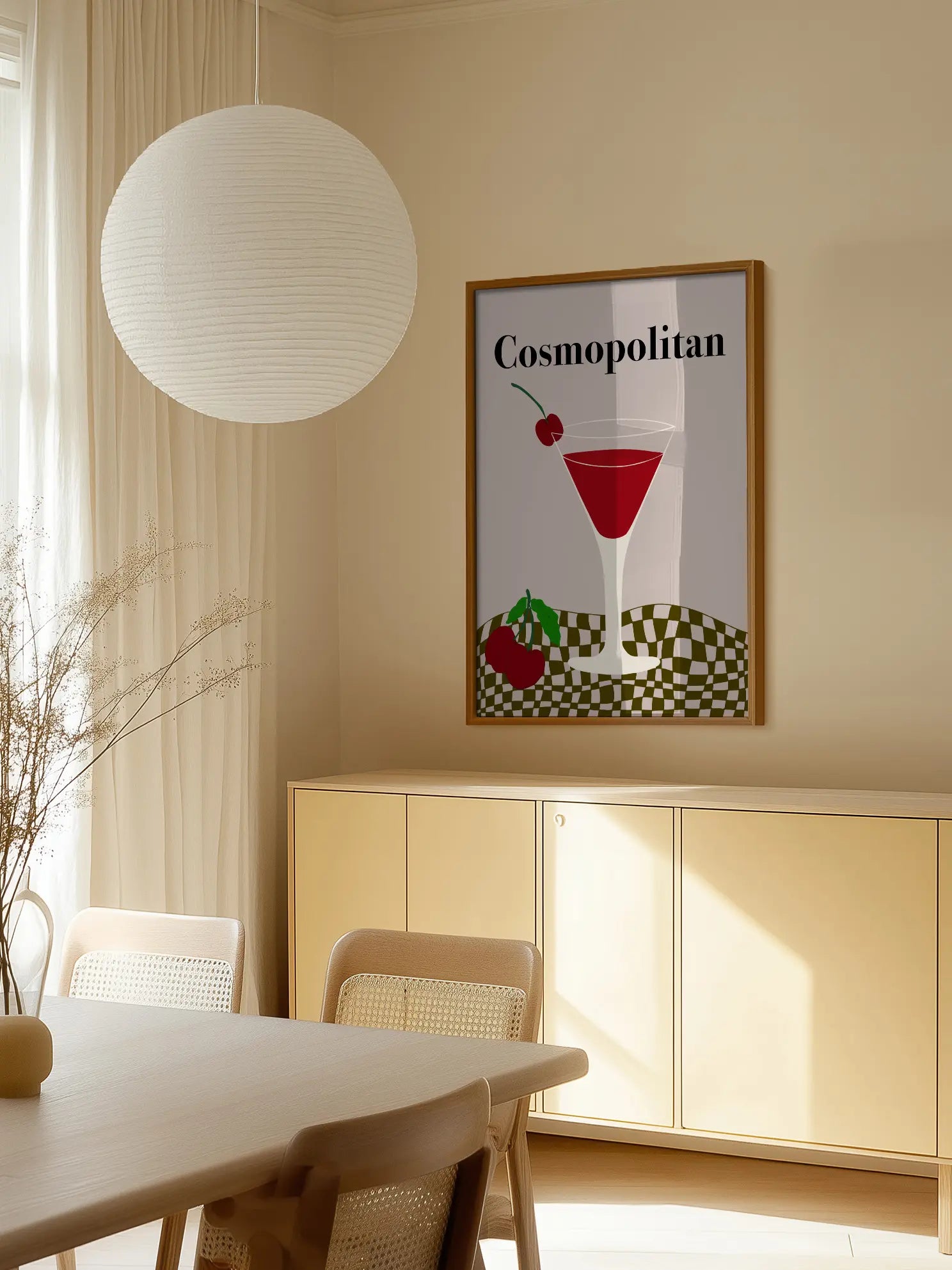 Cosmopolitan Minimalist Poster