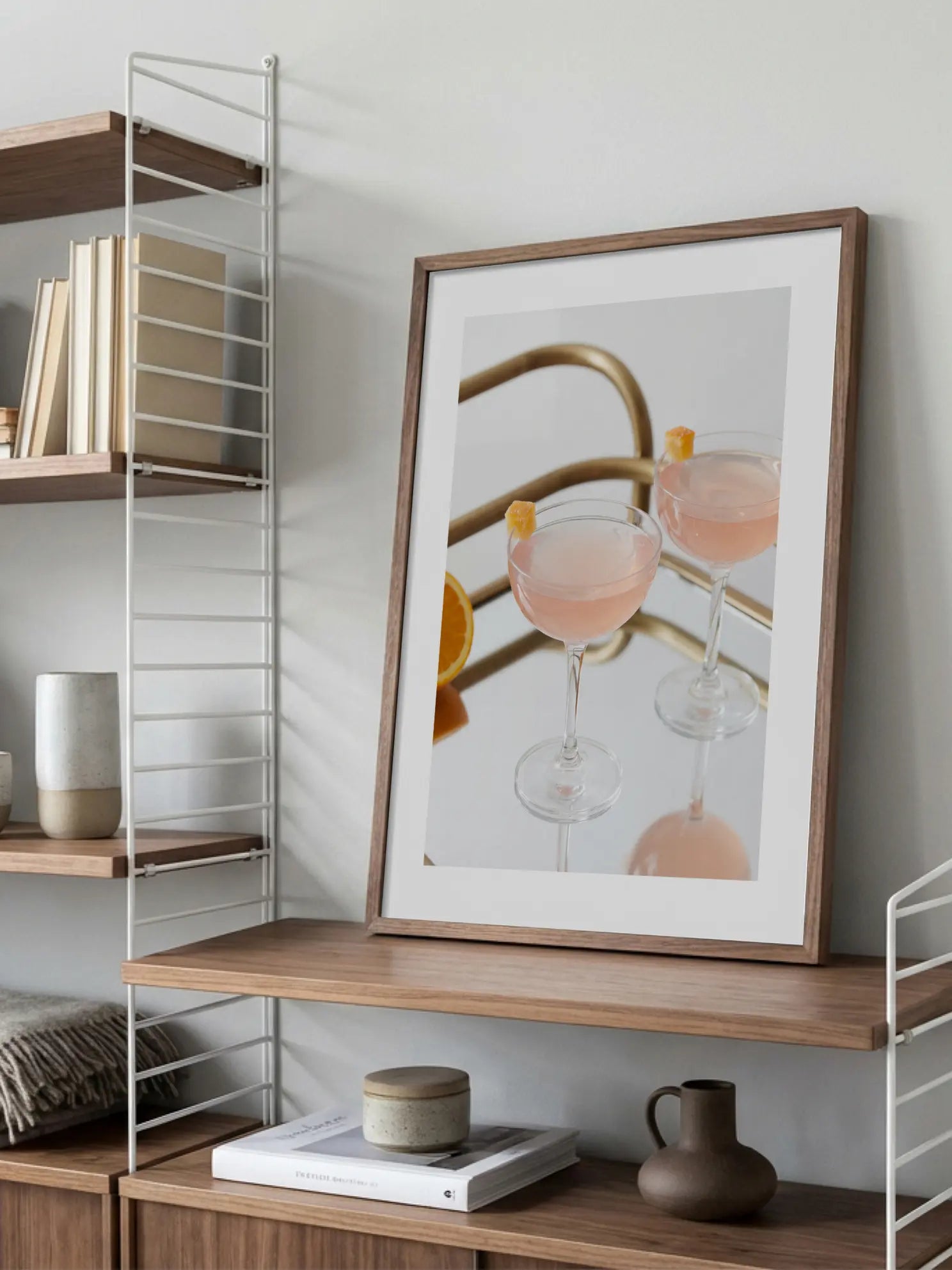 Coupe Cocktails Poster