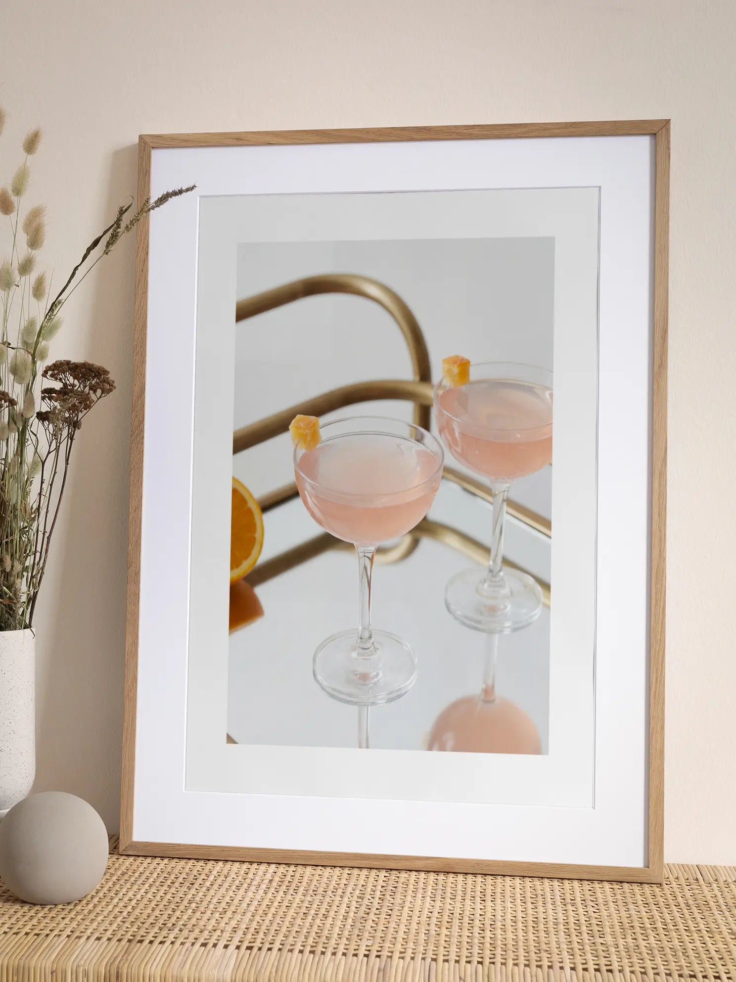 Coupe Cocktails Poster