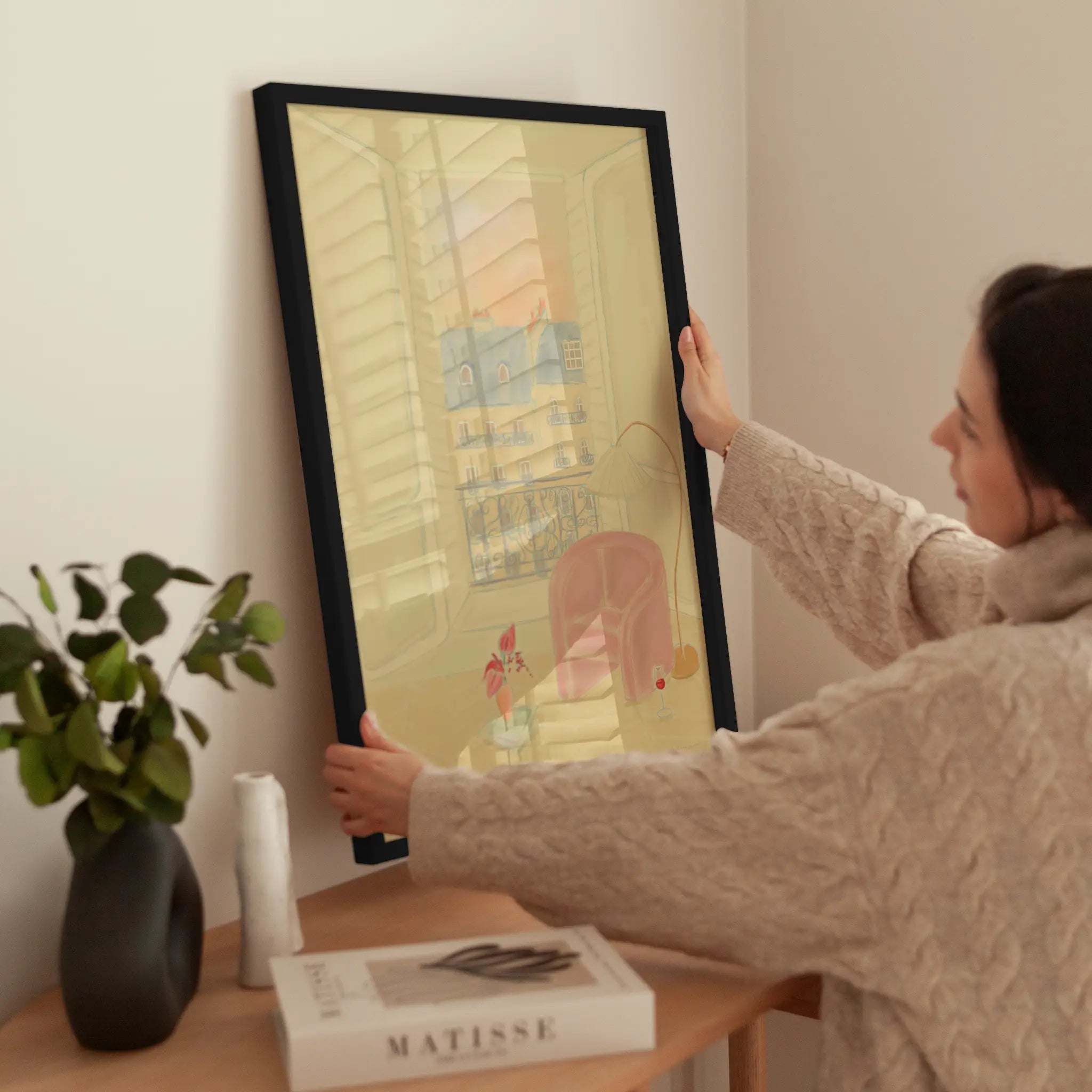 Cozy Paris Apartment wird aufgehängt