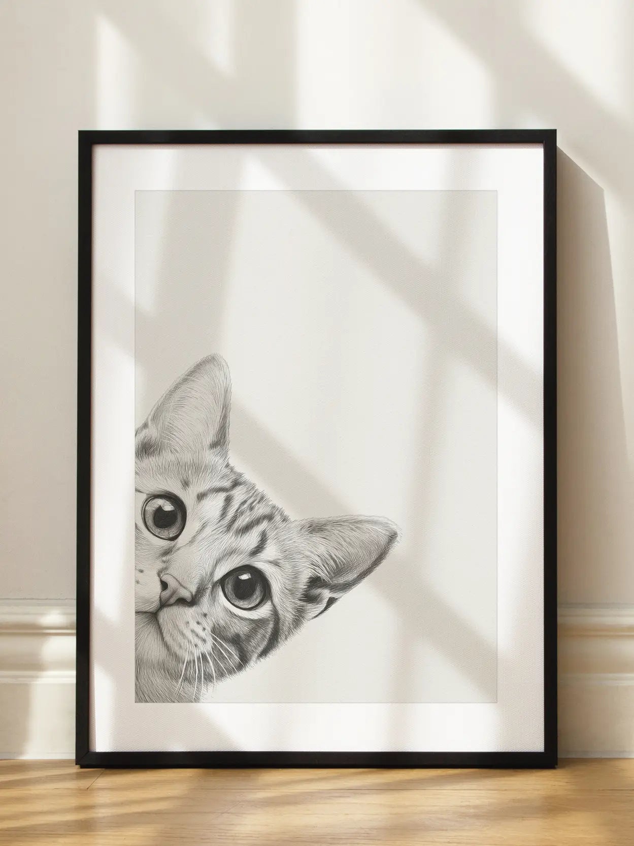 Curious Cat No1 Poster