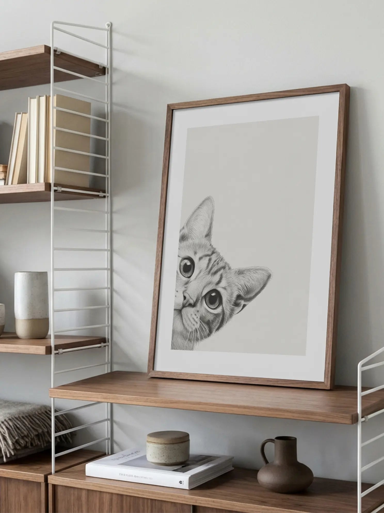 Curious Cat No1 Poster