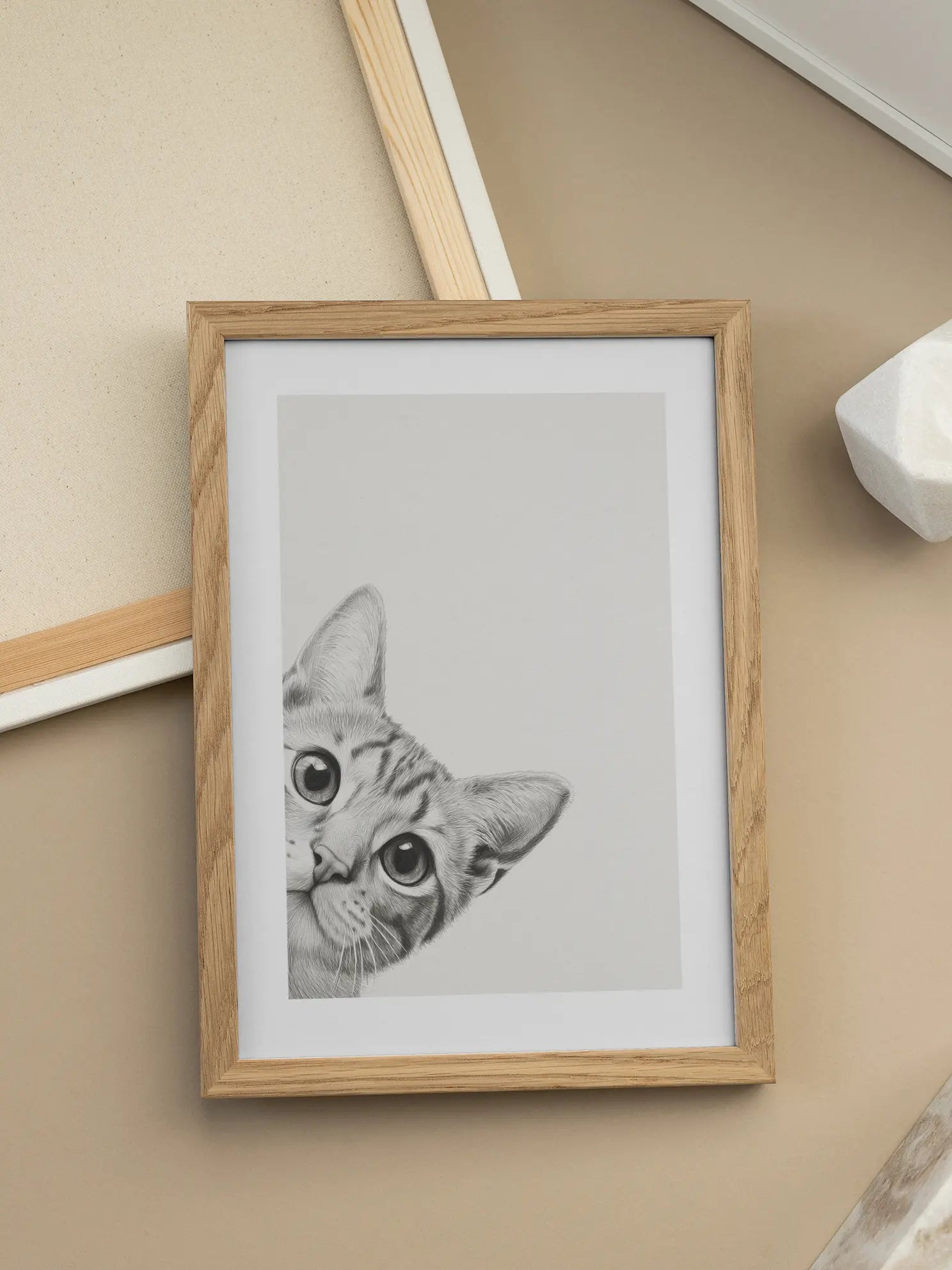 Curious Cat No1 Poster