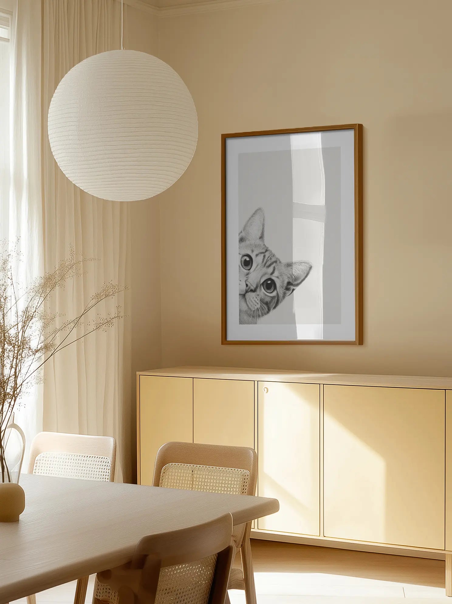 Curious Cat No1 Poster
